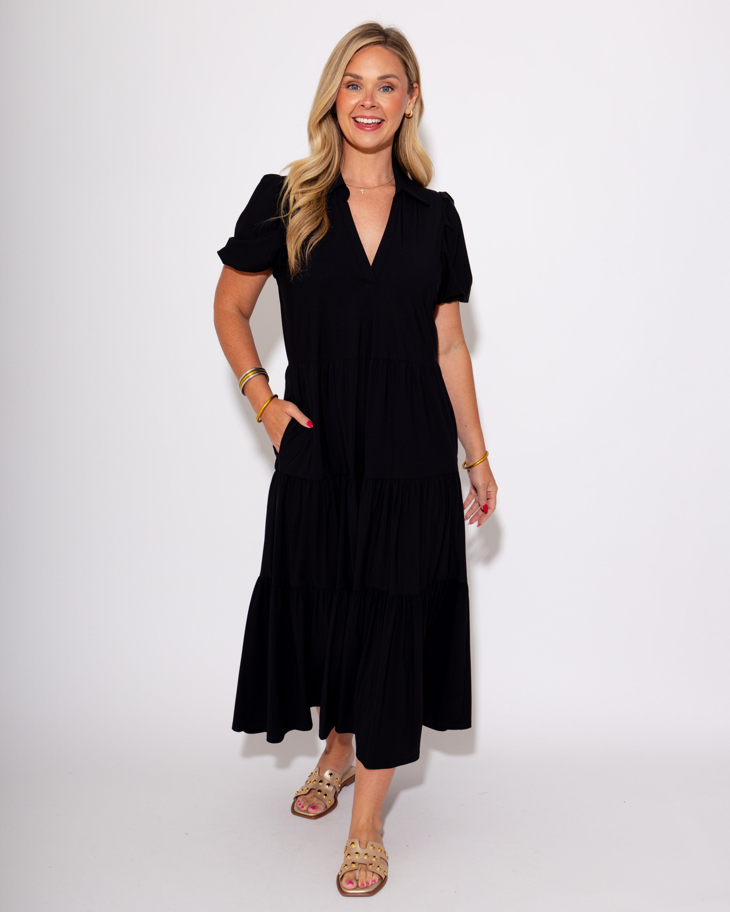 Jude Connally | Portia Dress in Black