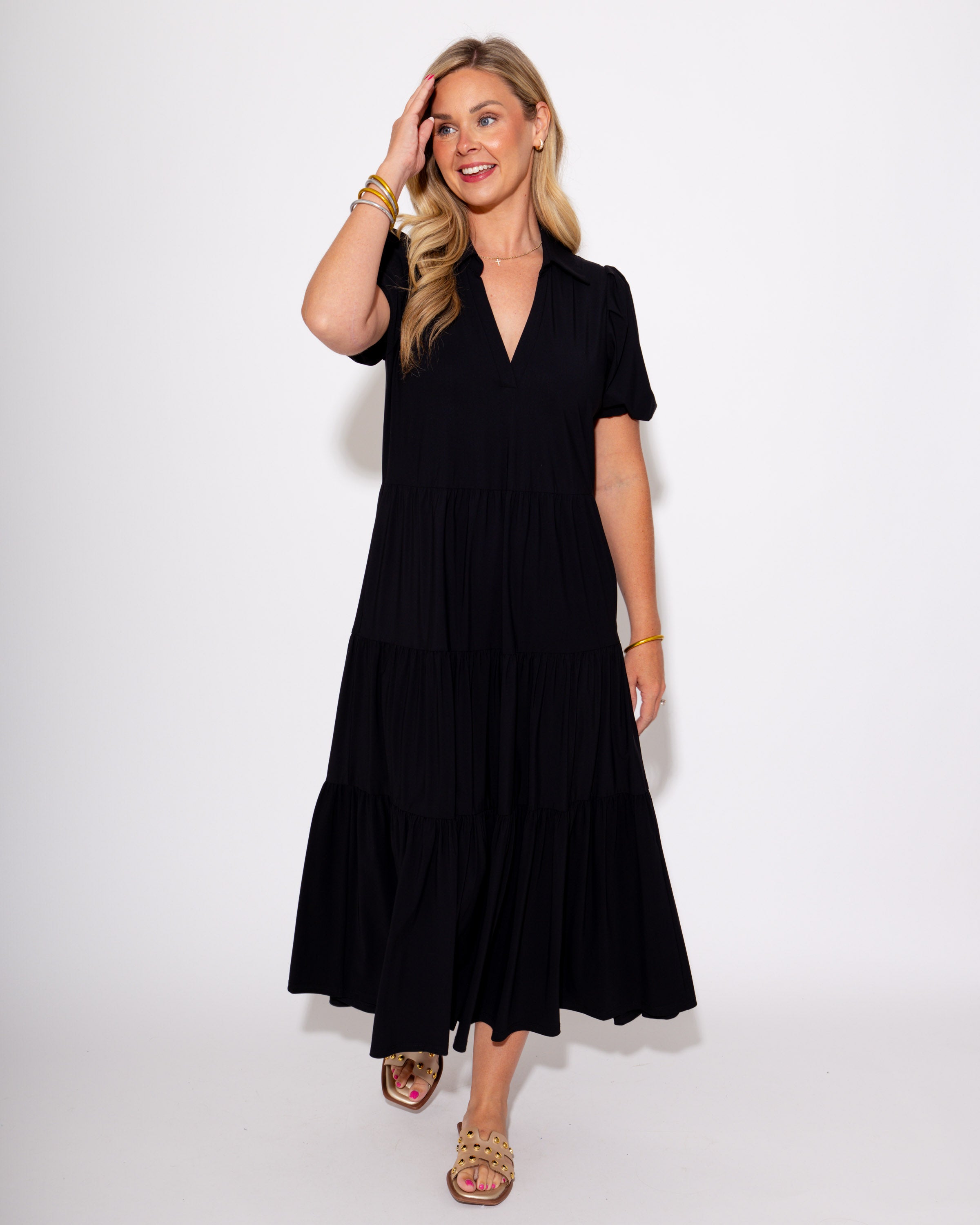 Jude Connally | Portia Dress in Black