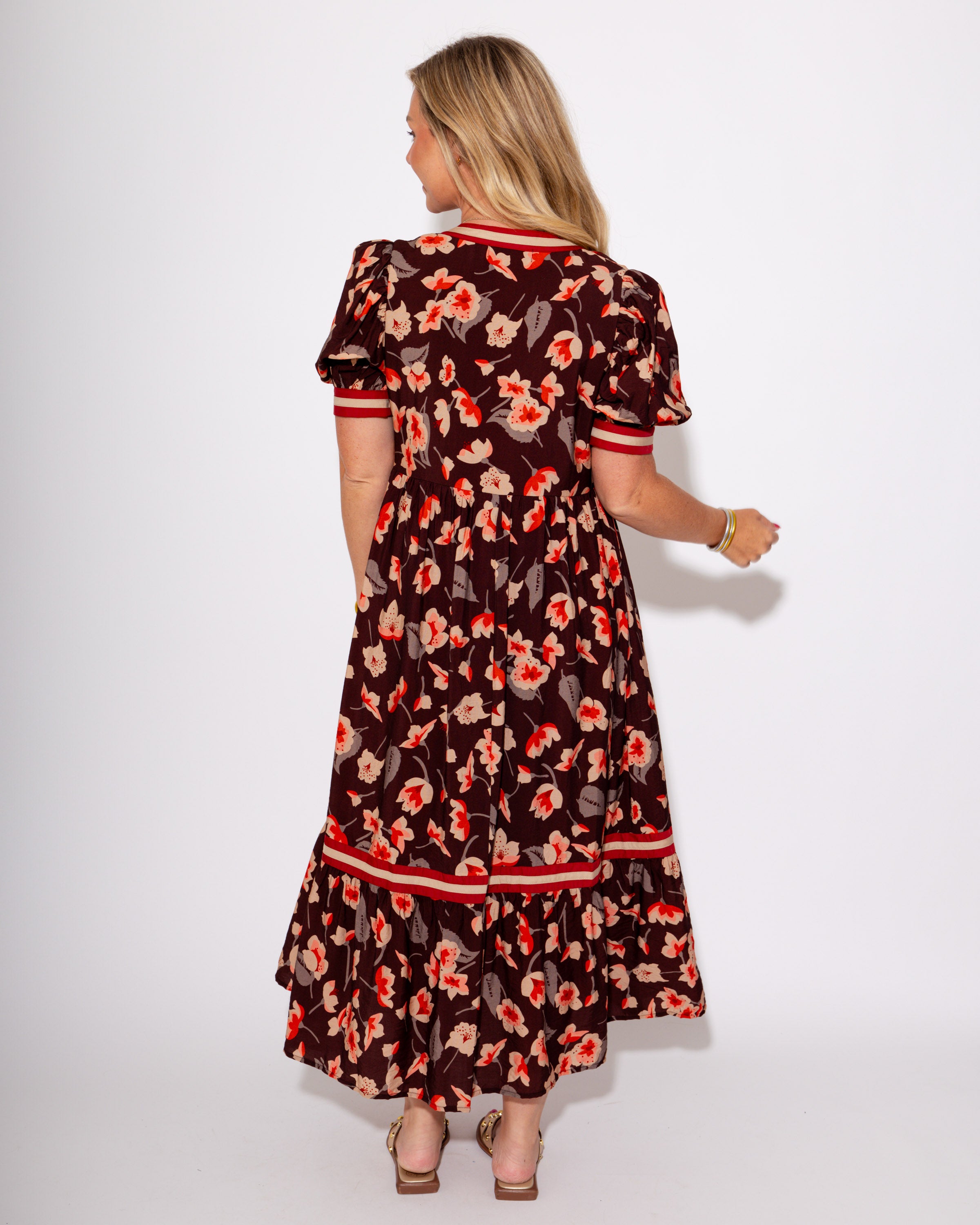 Falling for Florals Midi Dress