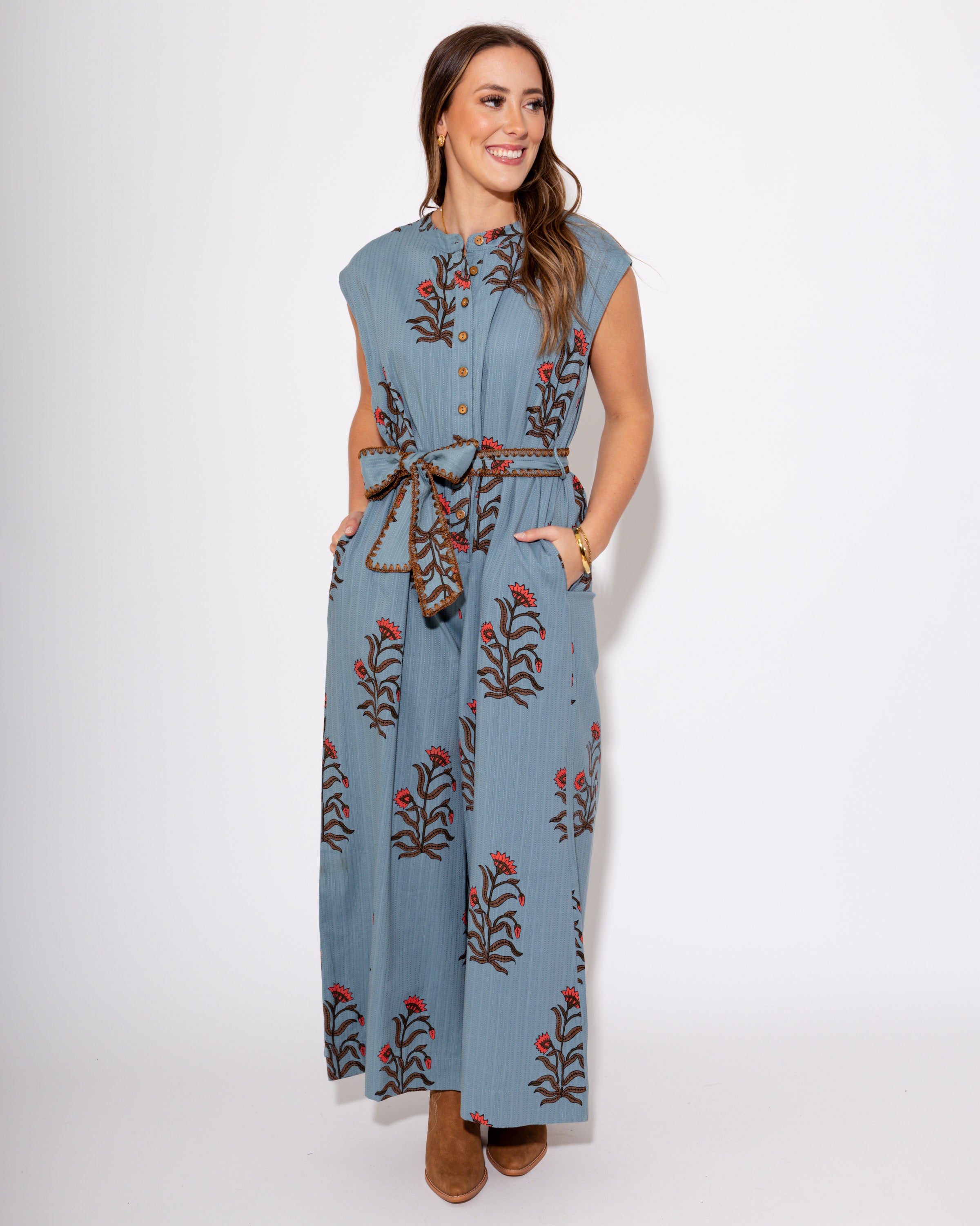 Ivy Jane | Block Print Jumpsuit