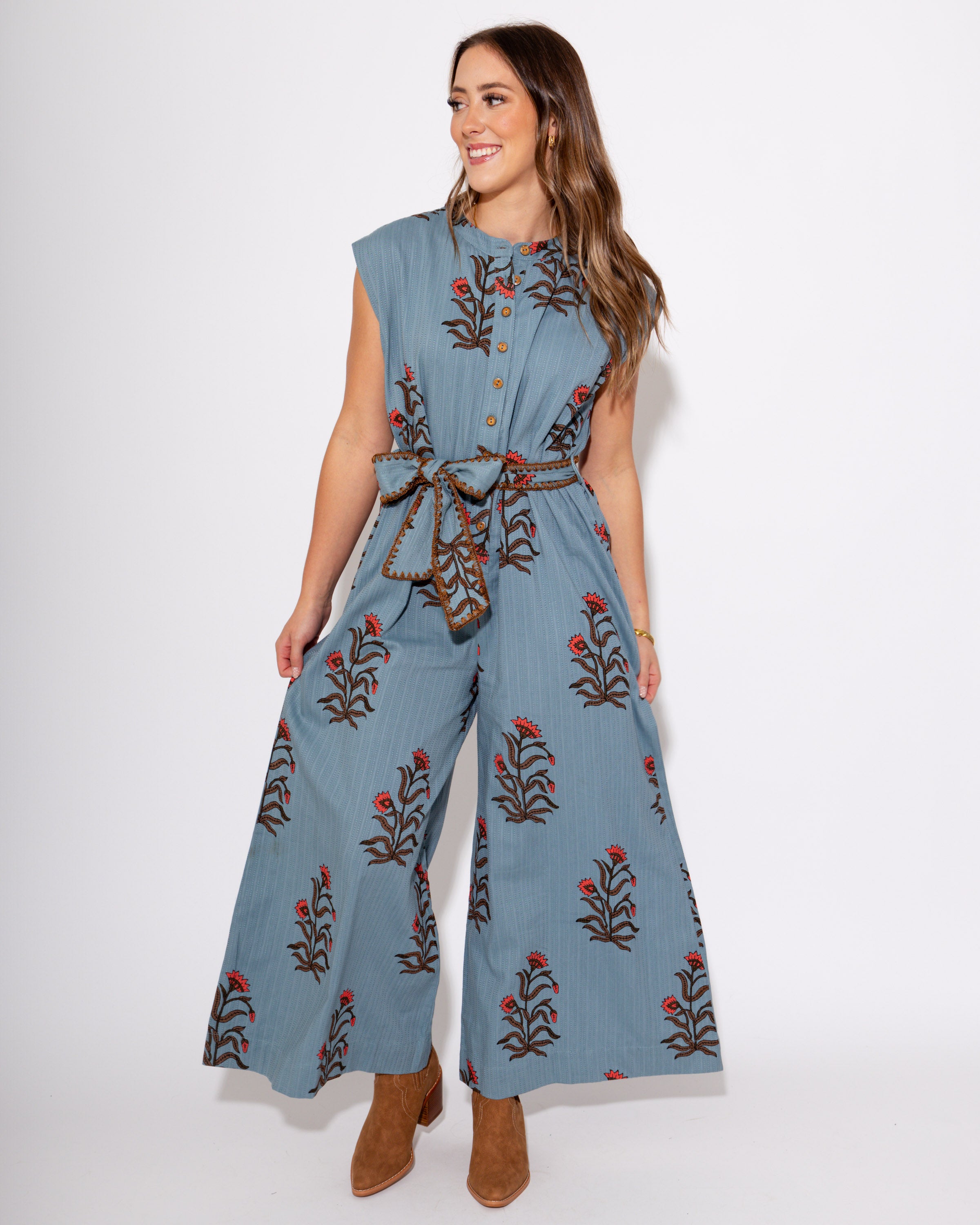 Ivy Jane | Block Print Jumpsuit