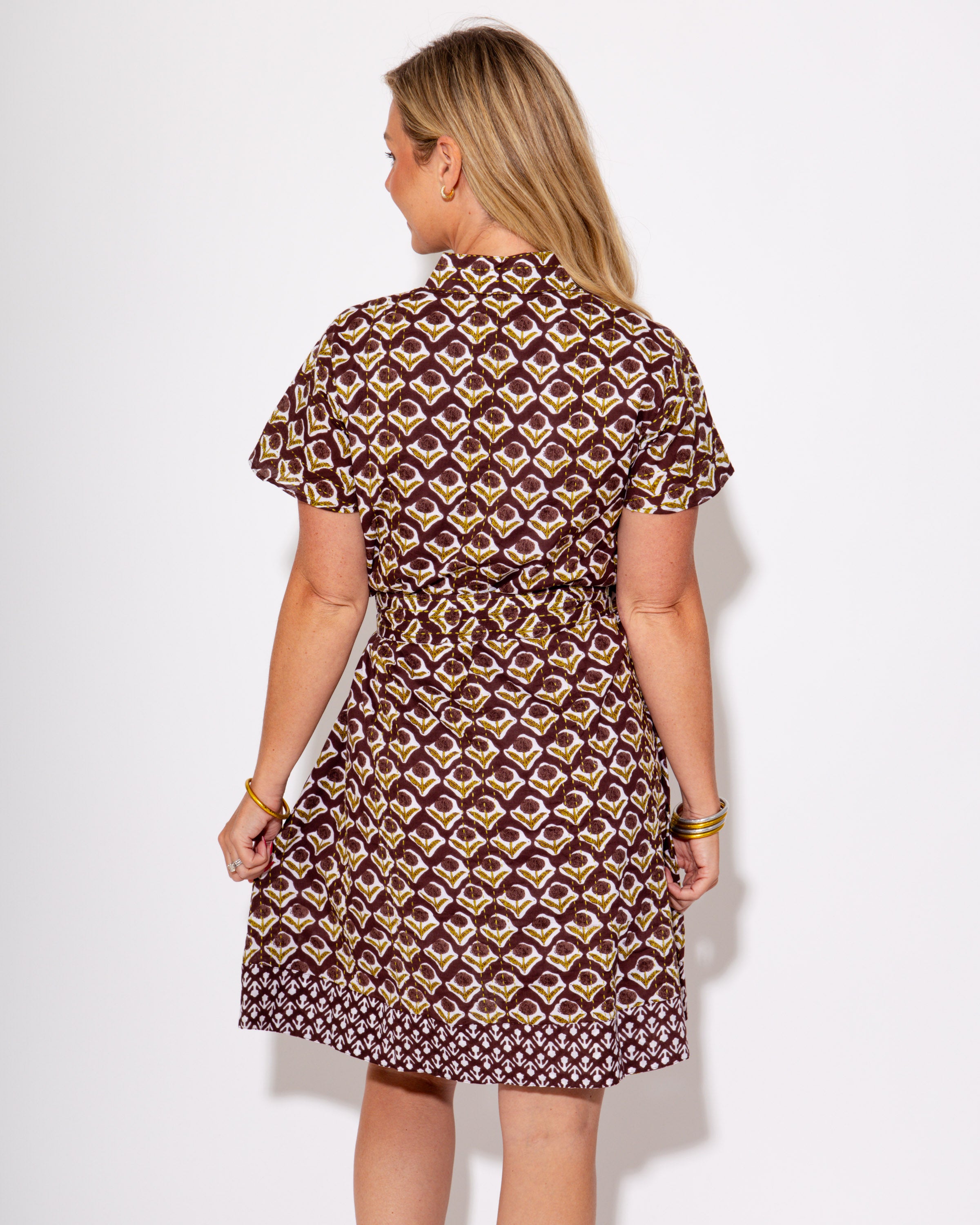 Ivy Jane I Kantha Stitched Dress