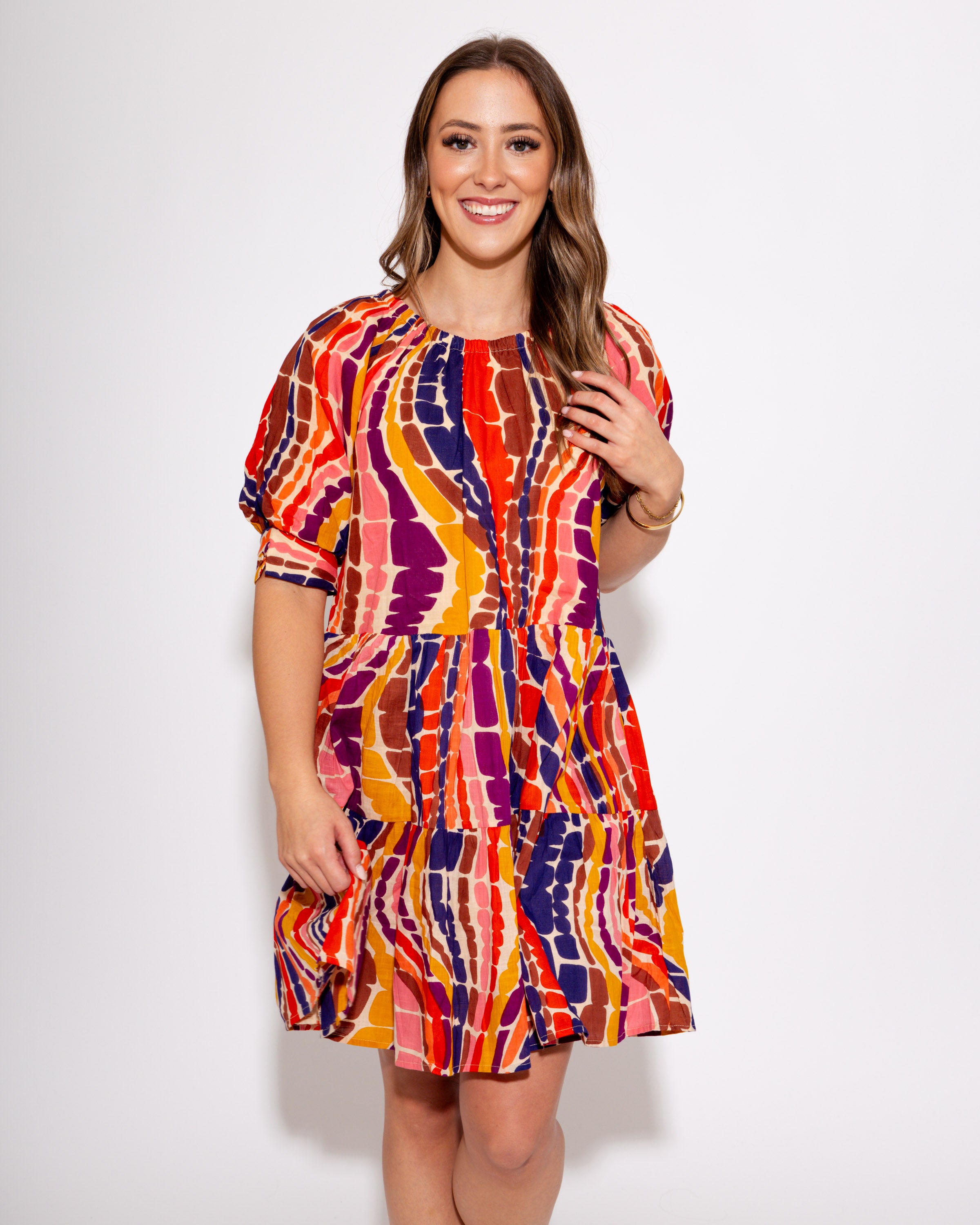 Ivy Jane I Waves of Color Dress