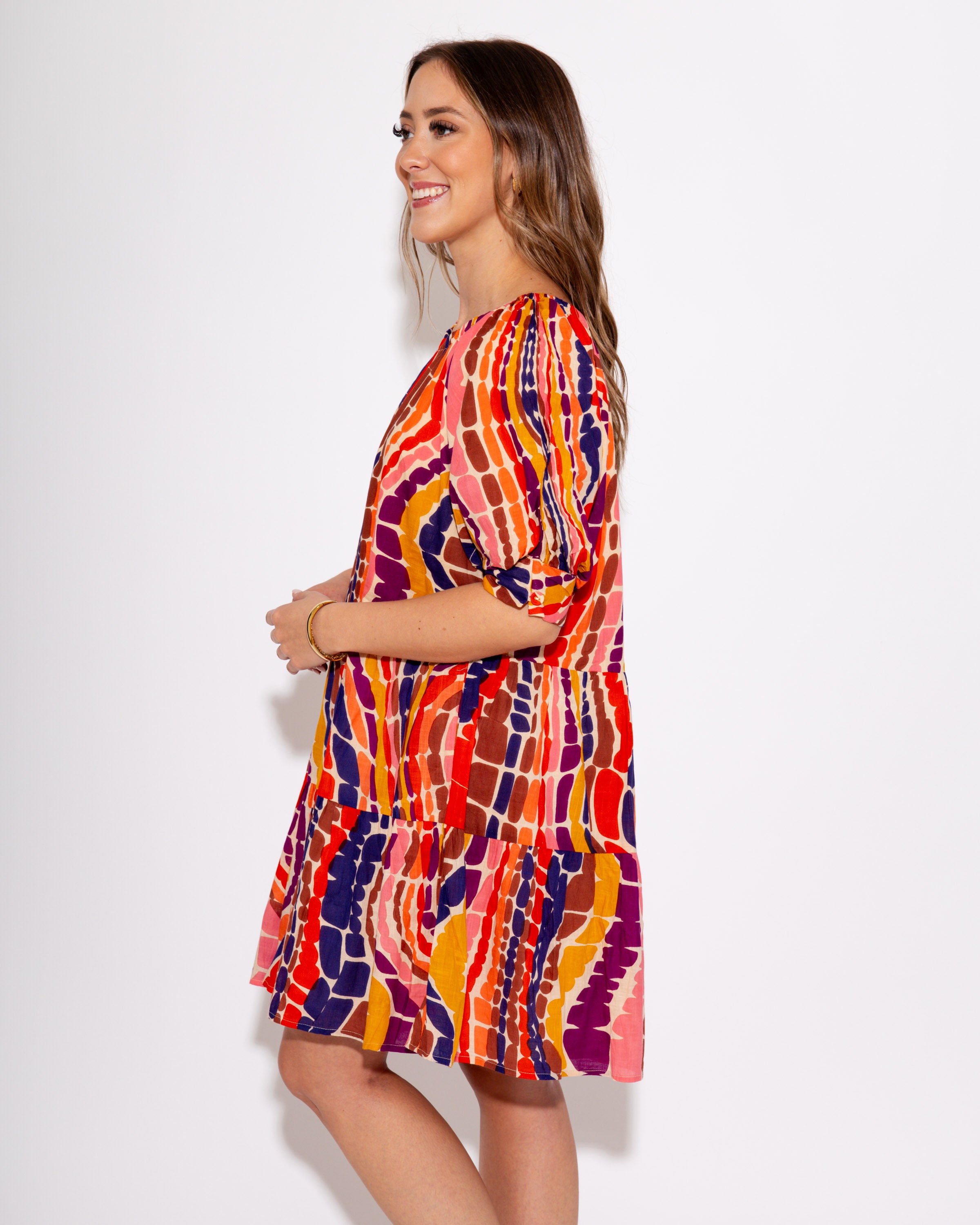 Ivy Jane I Waves of Color Dress