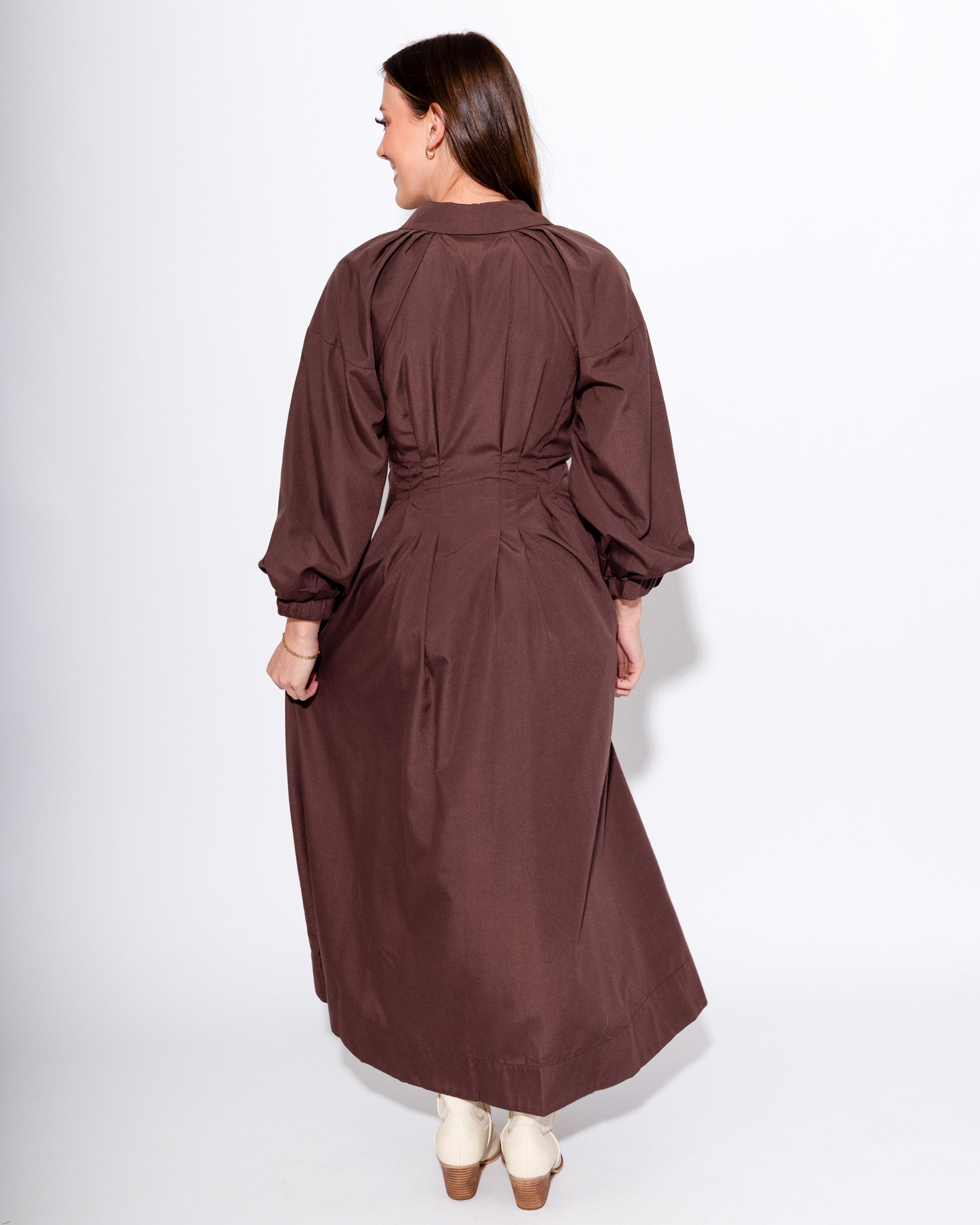 Everyday Elegance Pleated Midi