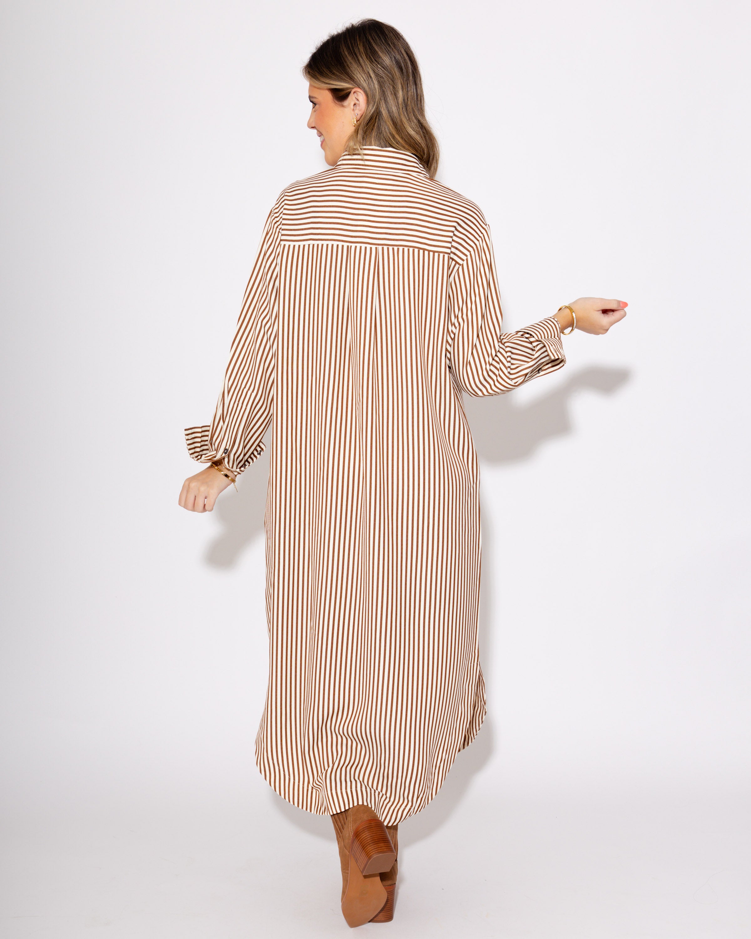 The Everyday Stripe Midi