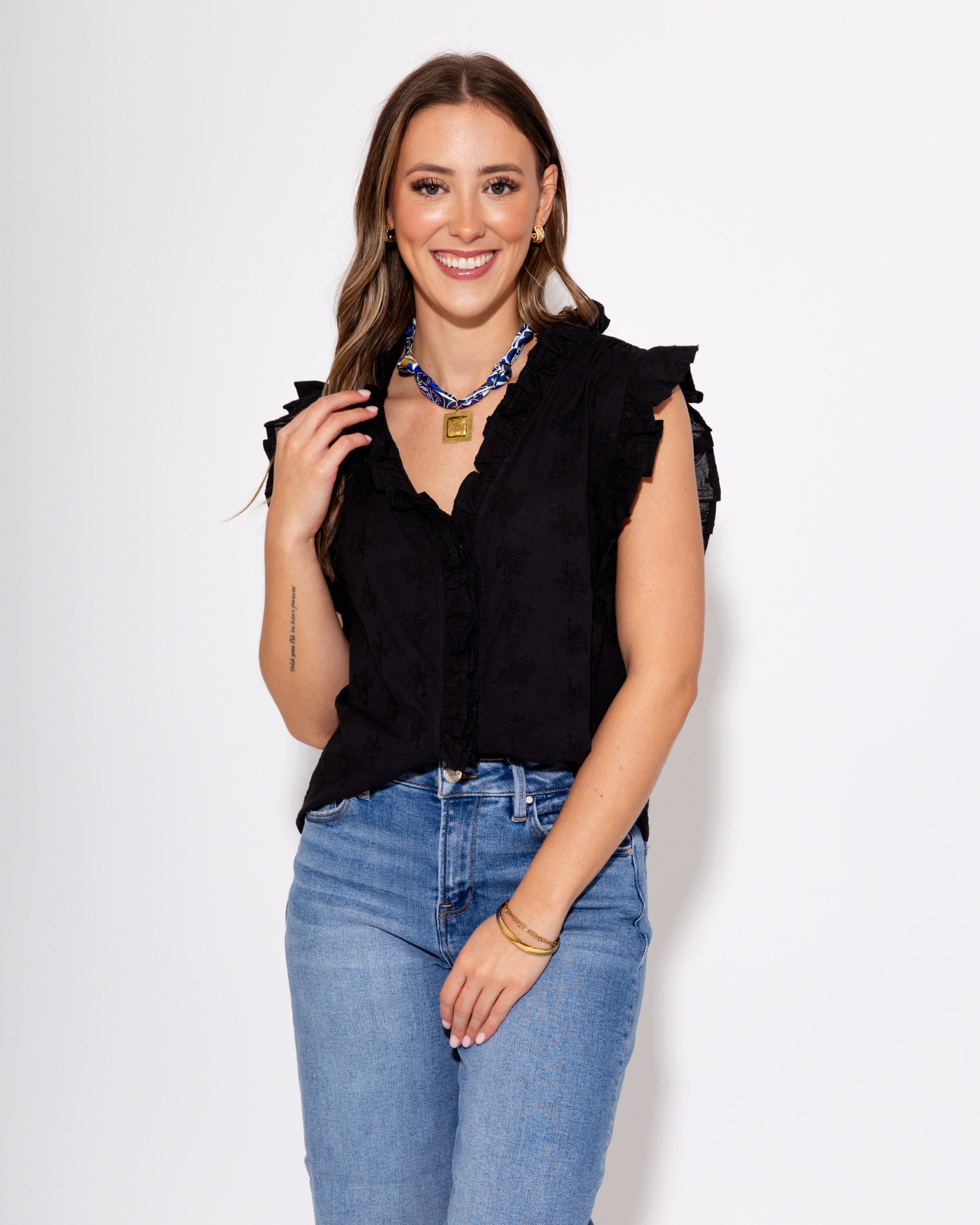 Ivy Jane | Midnight Bouquet Top