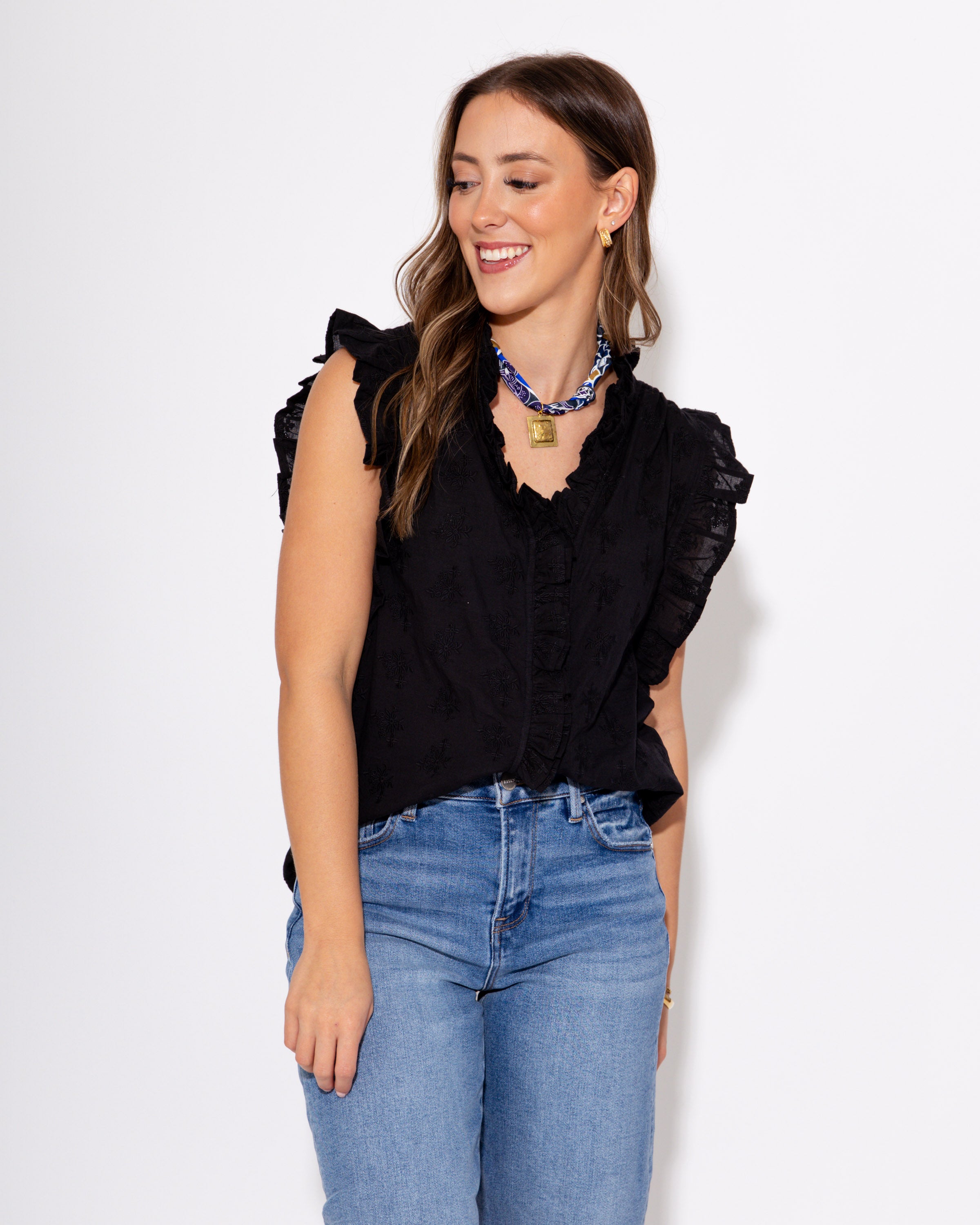 Ivy Jane | Midnight Bouquet Top