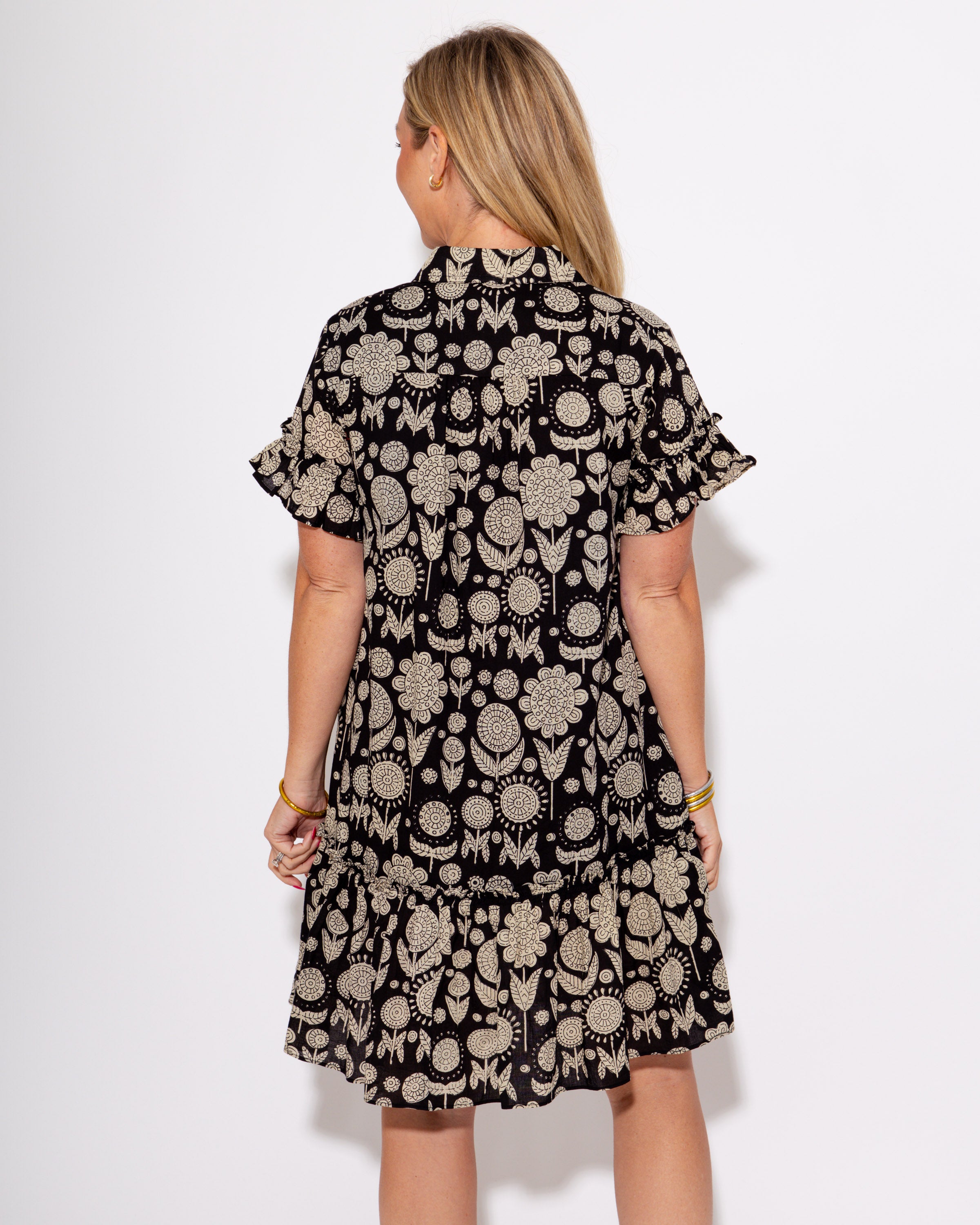 Ivy Jane I Ruffled Shirt Dress