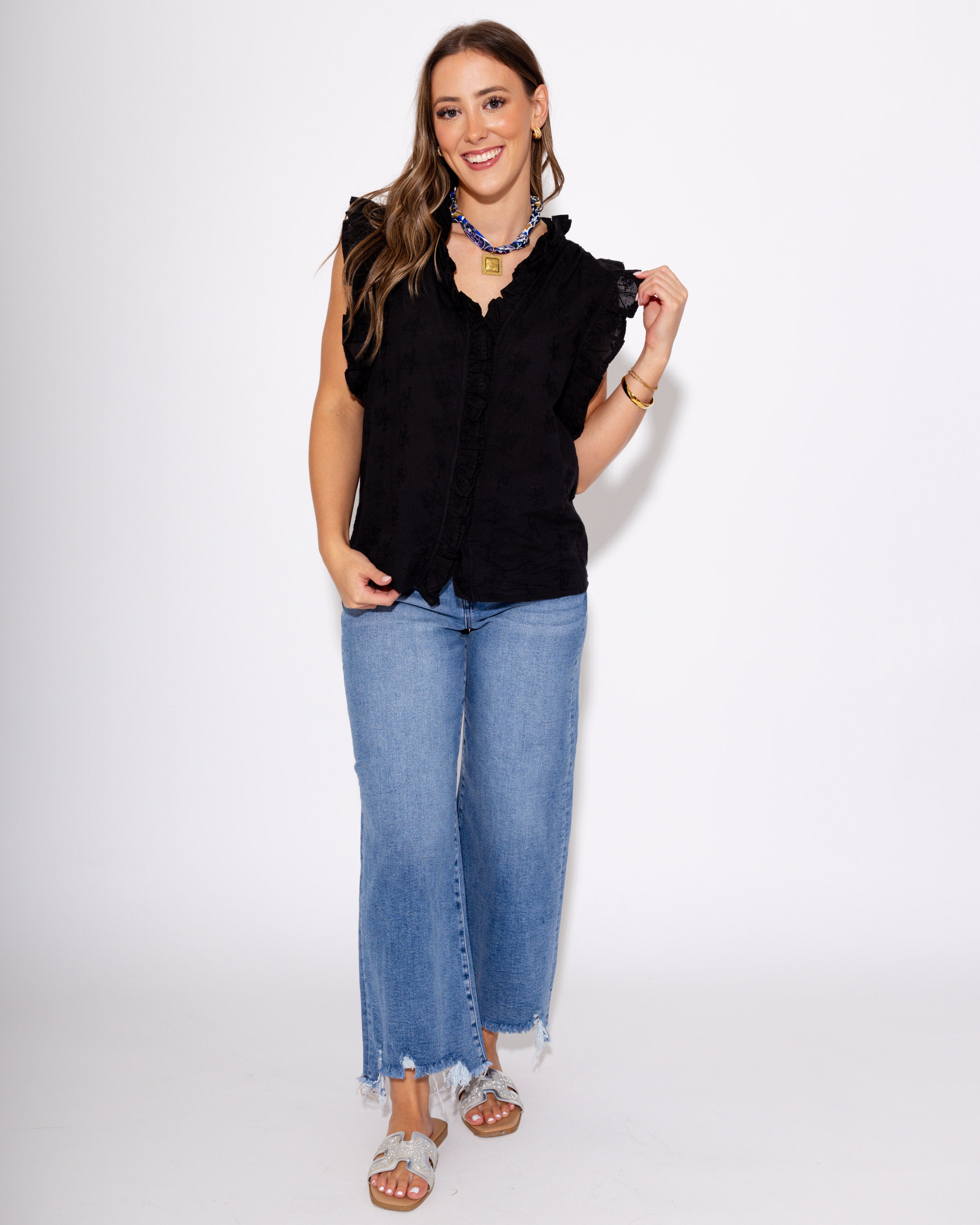 Ivy Jane | Midnight Bouquet Top