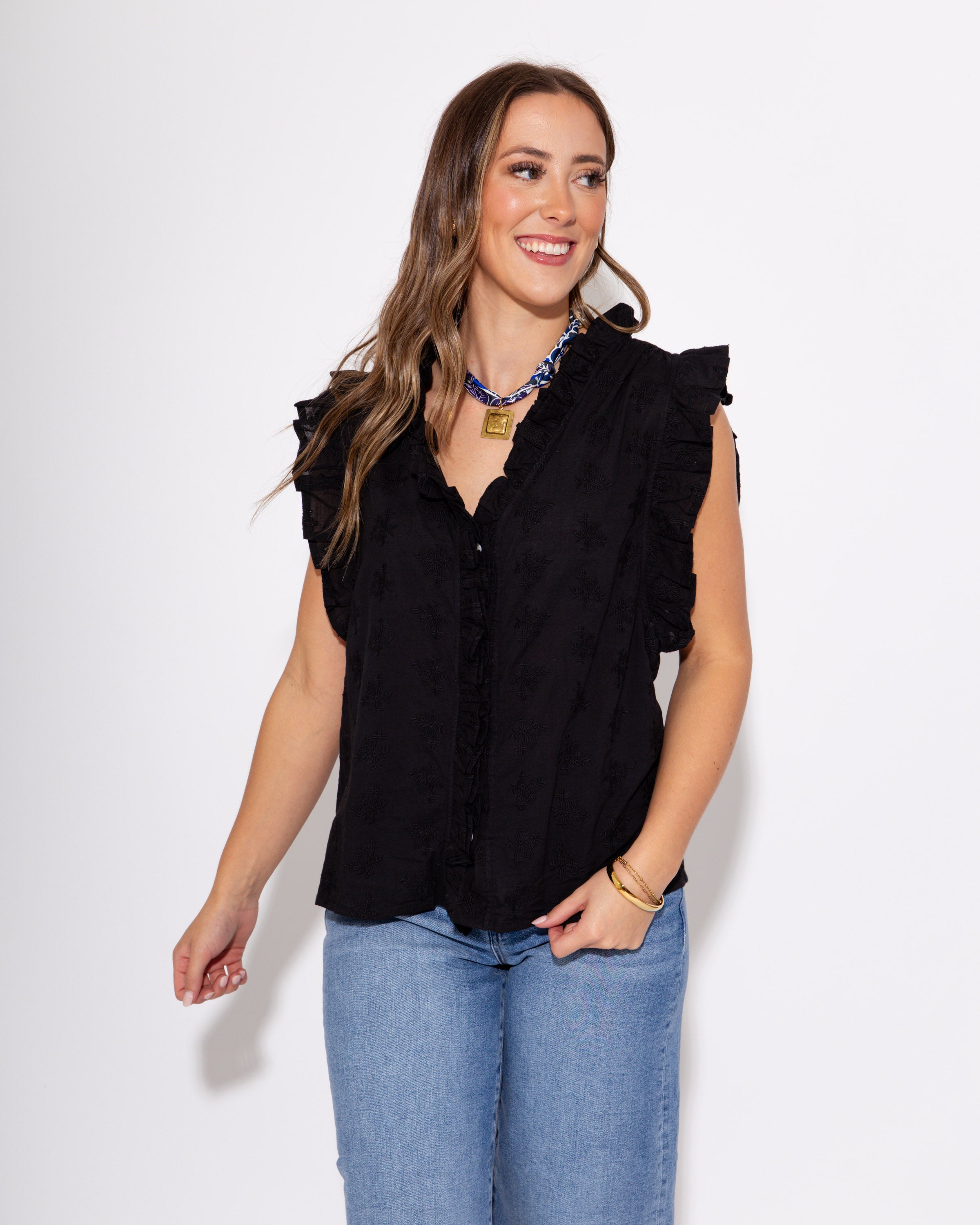 Ivy Jane | Midnight Bouquet Top