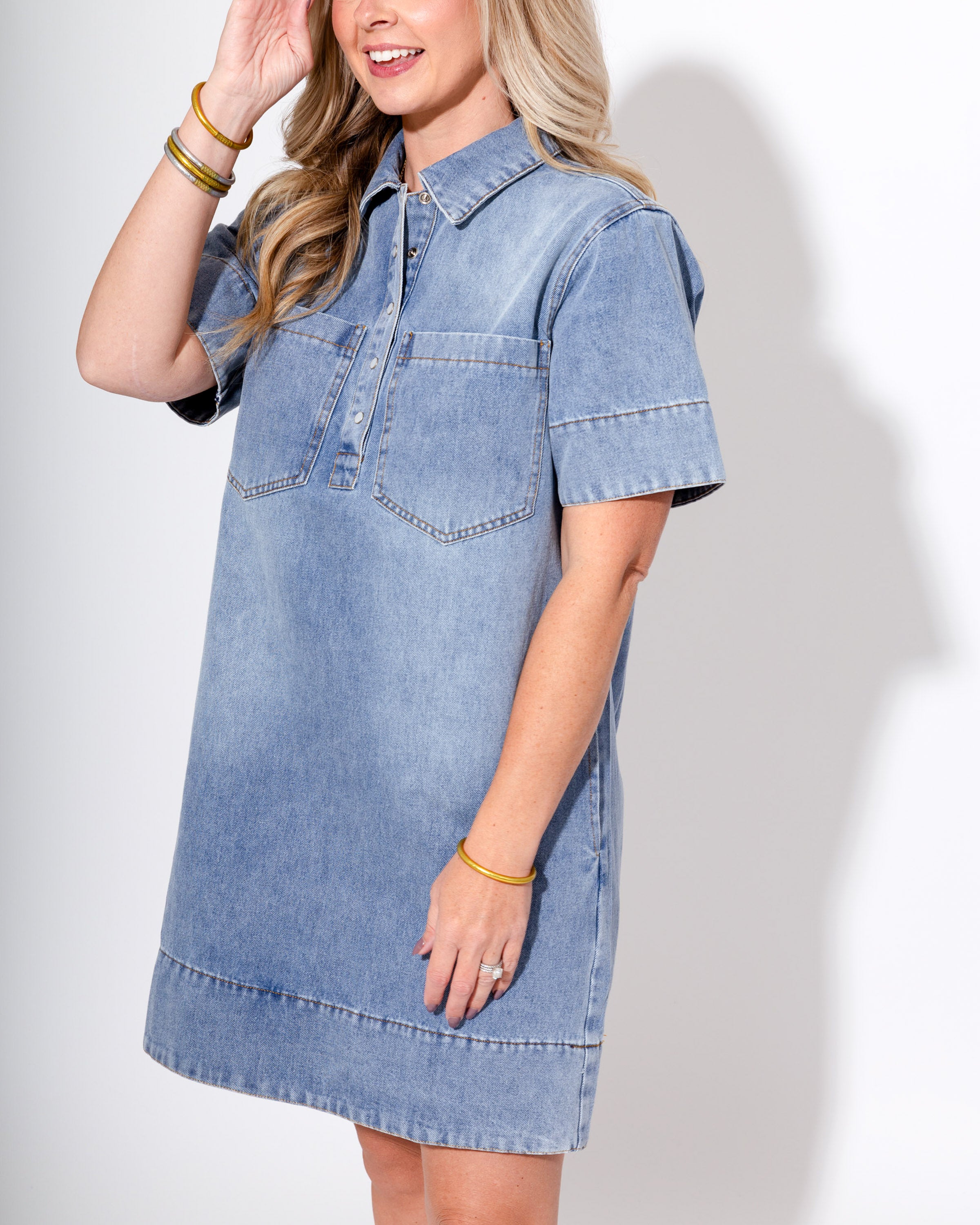Denim Mini Dress