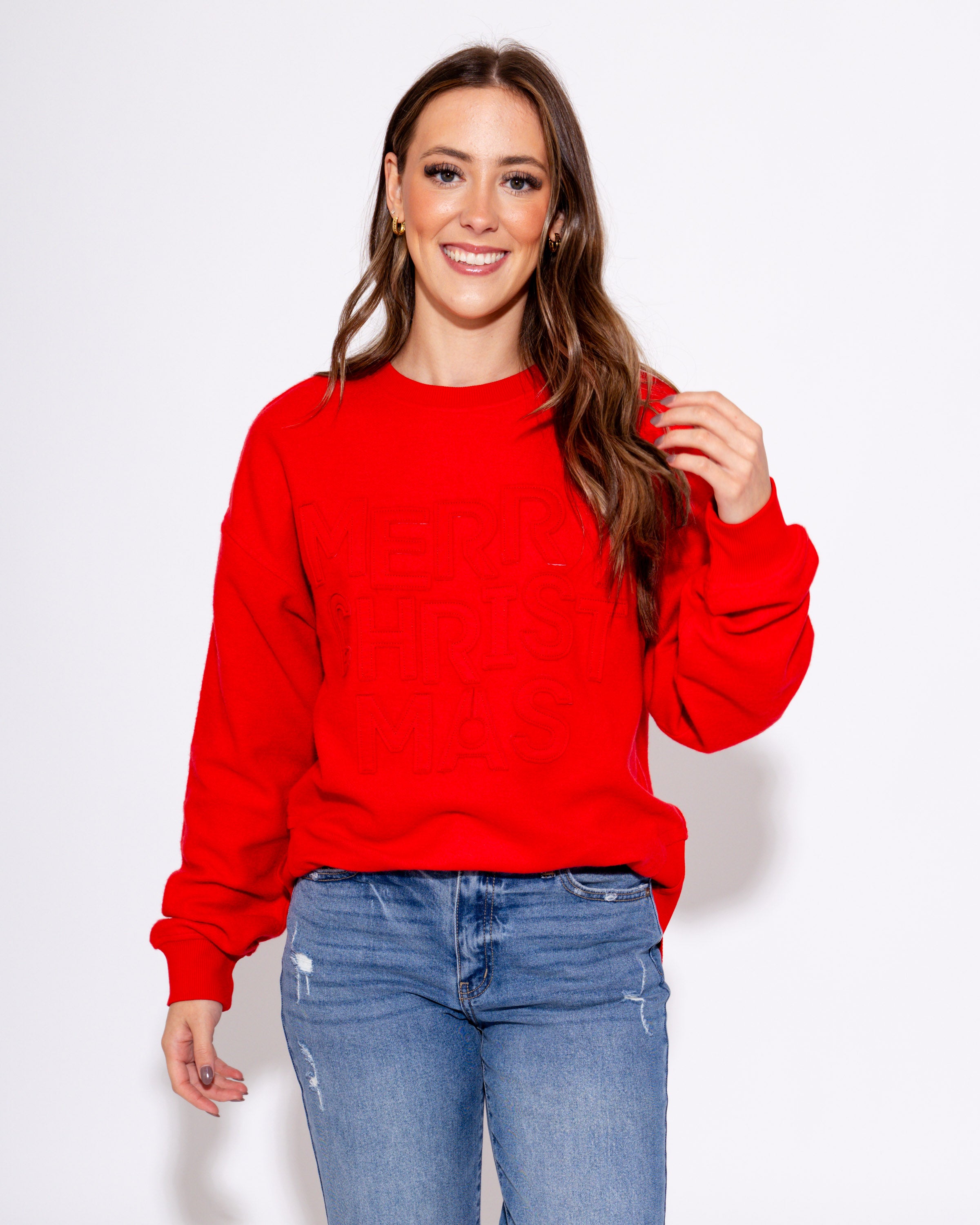 Merry Christmas Poncho Sweatshirt