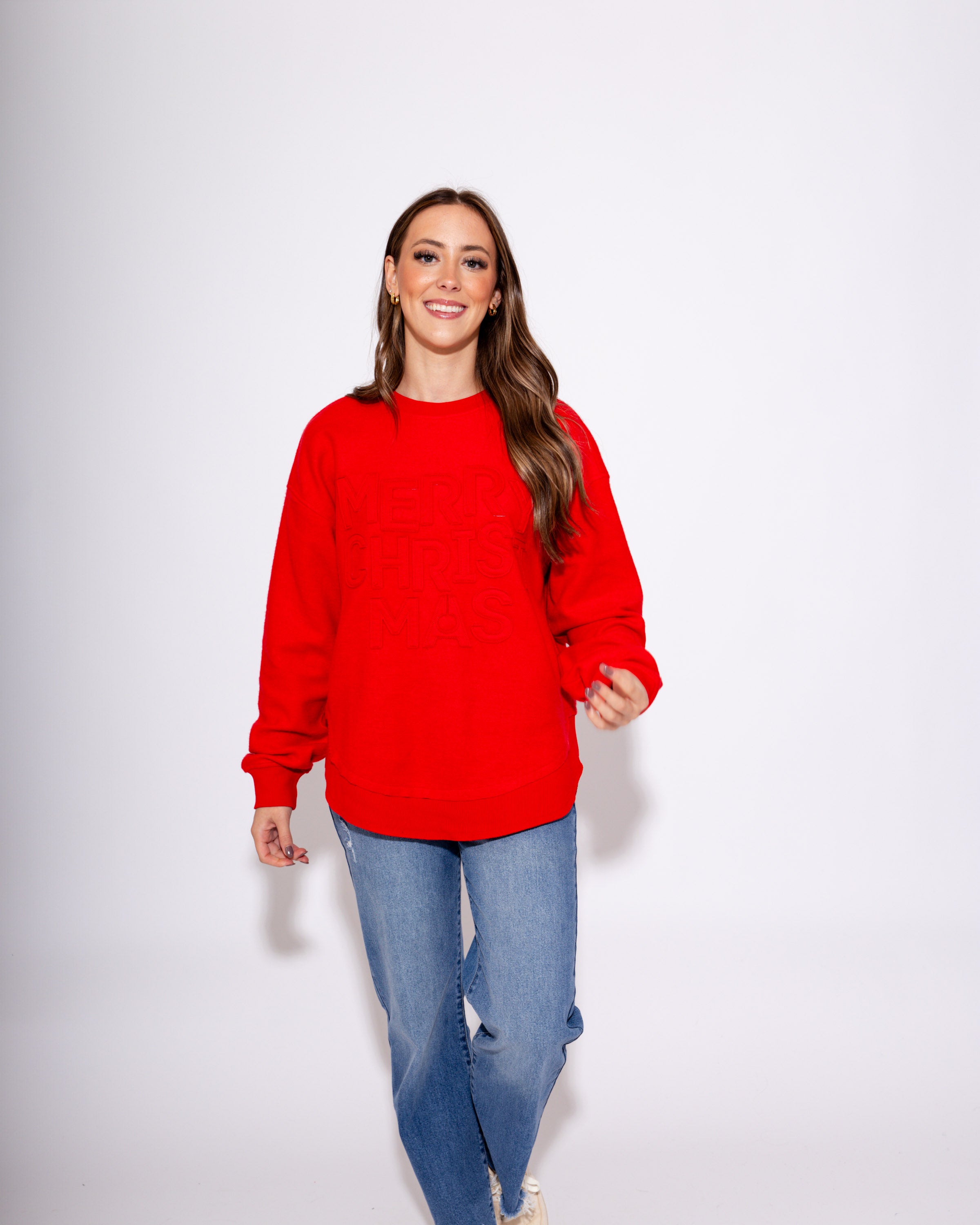 Merry Christmas Poncho Sweatshirt