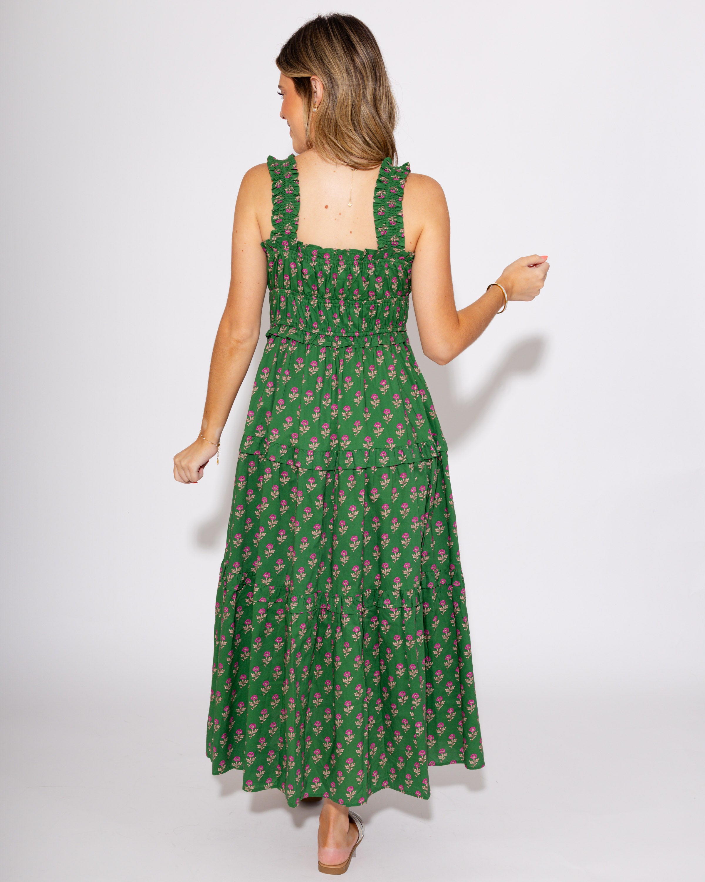 The Bow Bloom Midi Dress