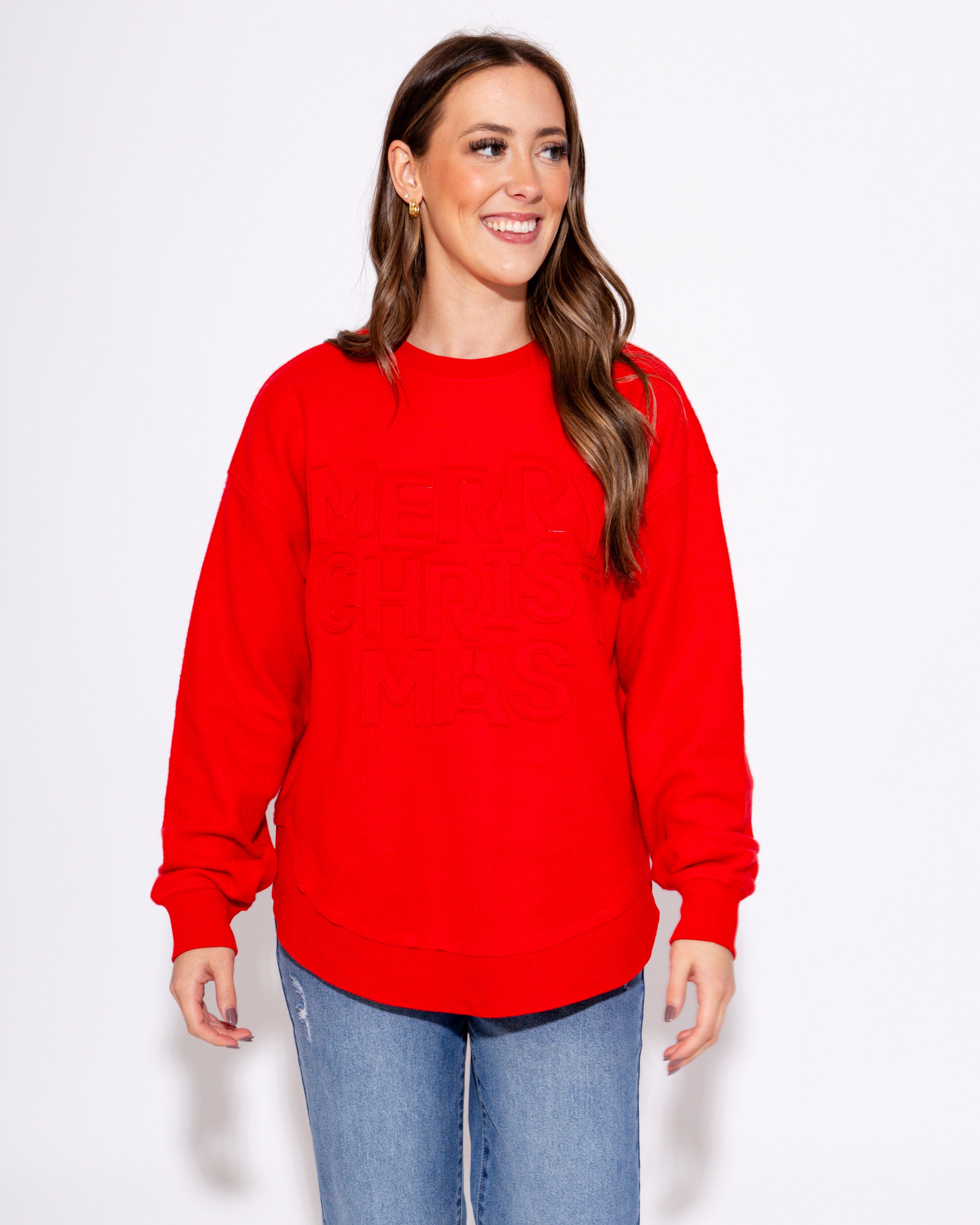 Merry Christmas Poncho Sweatshirt
