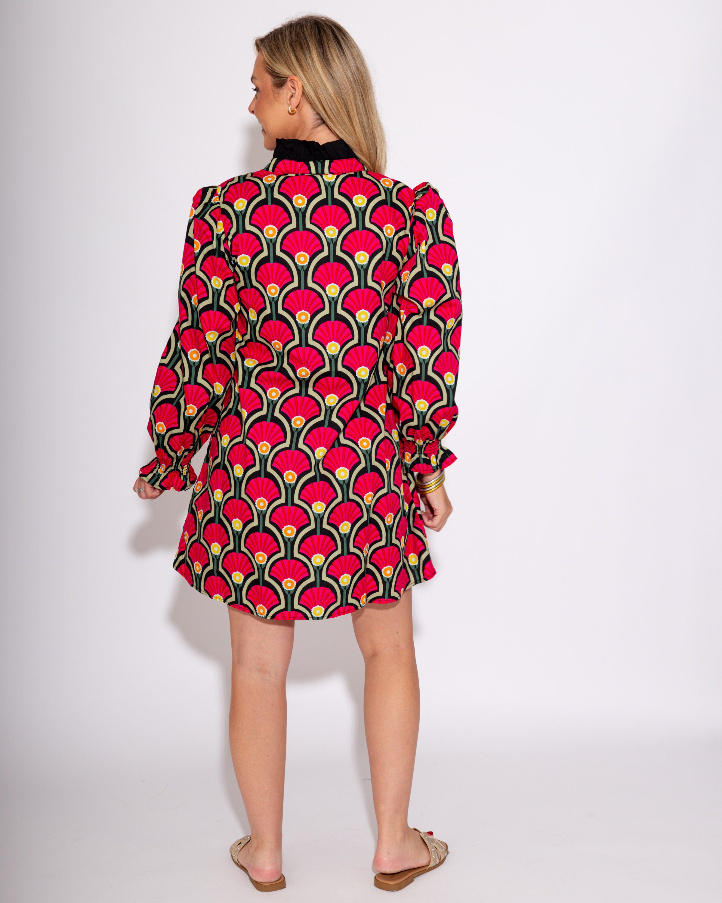 Bold Bloom Mini Dress