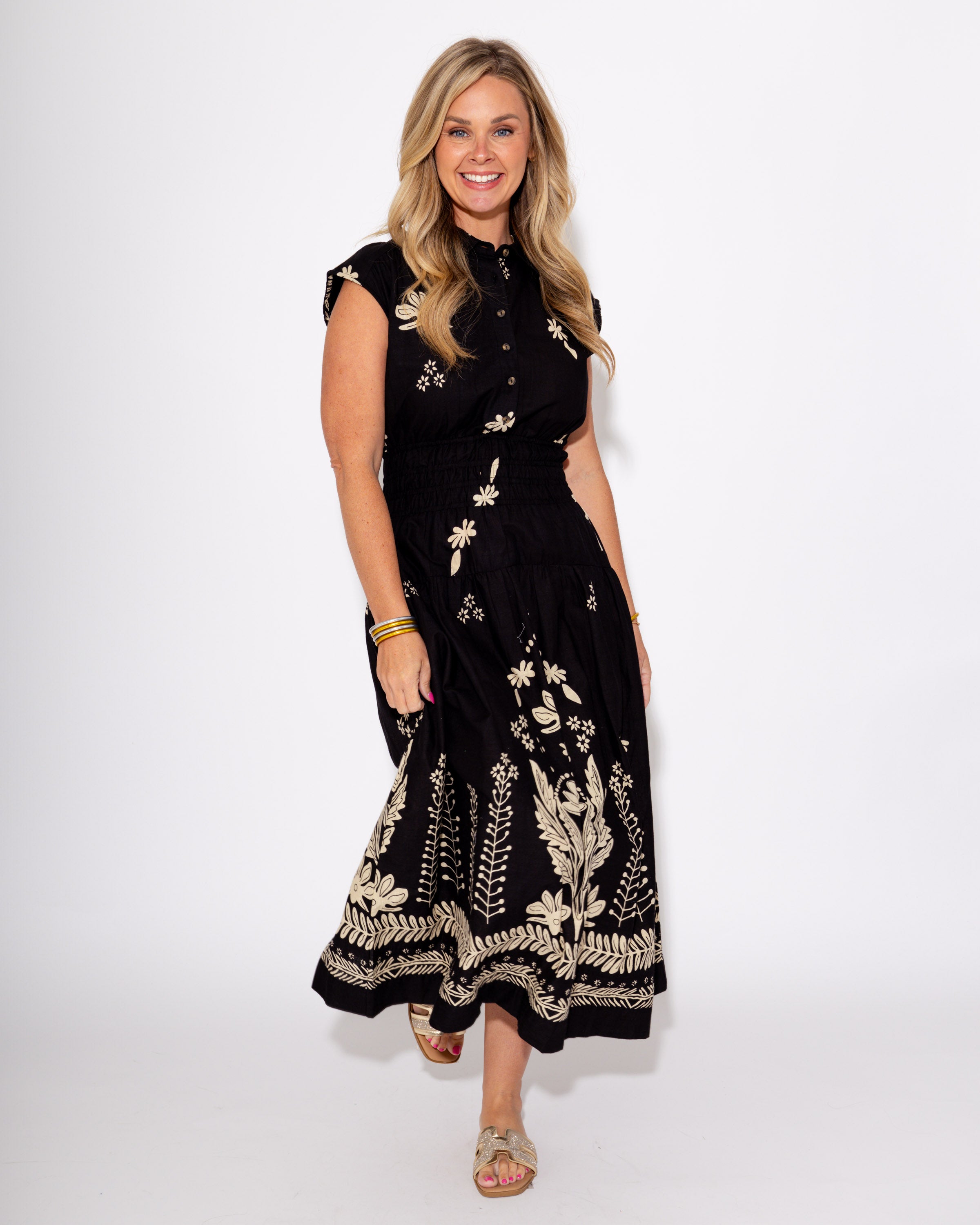 Ivy Jane | Midnight Edge Meadow Midi