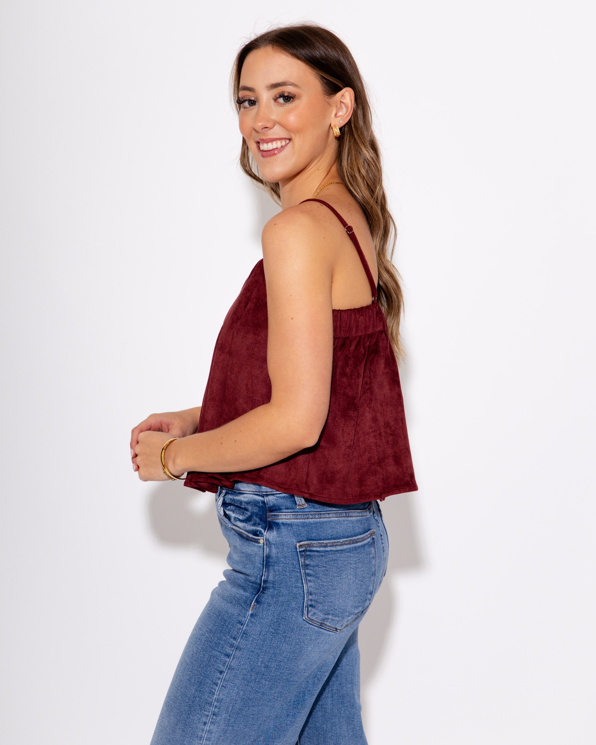 The Pleated Luxe Tank