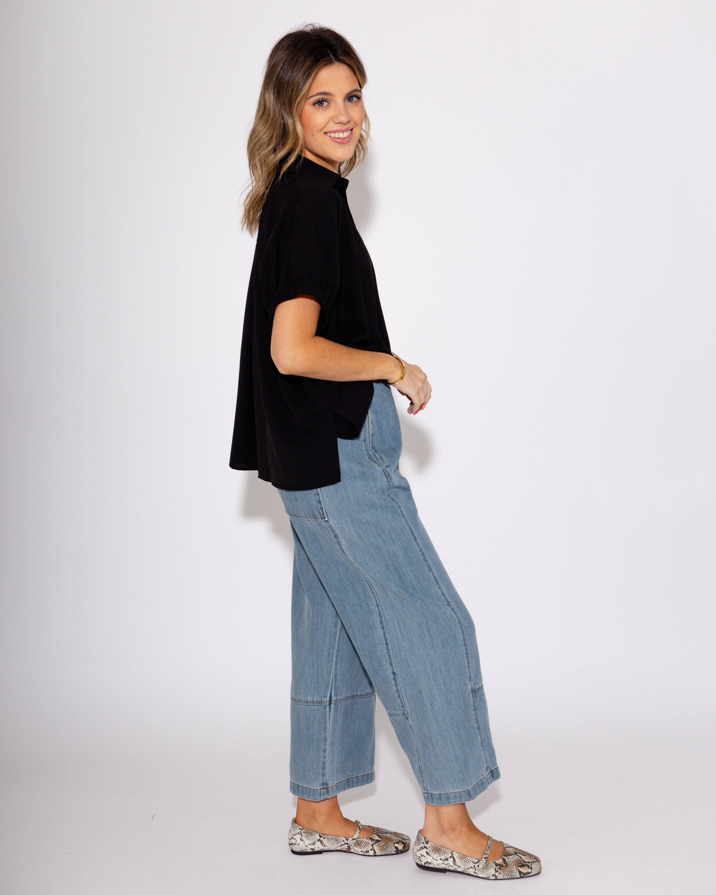 Ivy Jane I Pull on Barrel Pants