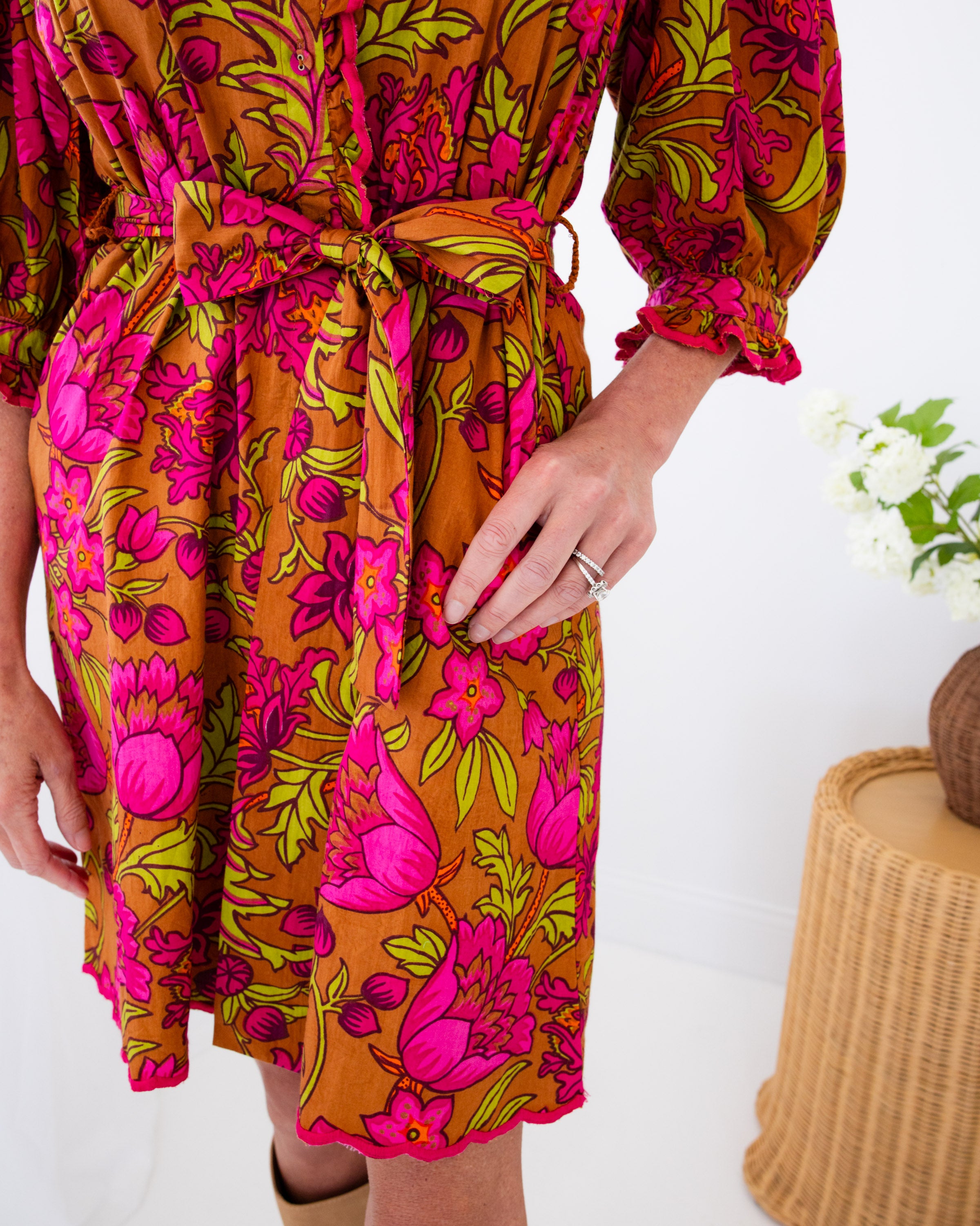 Ivy Jane | Tucked Front Aline Dress