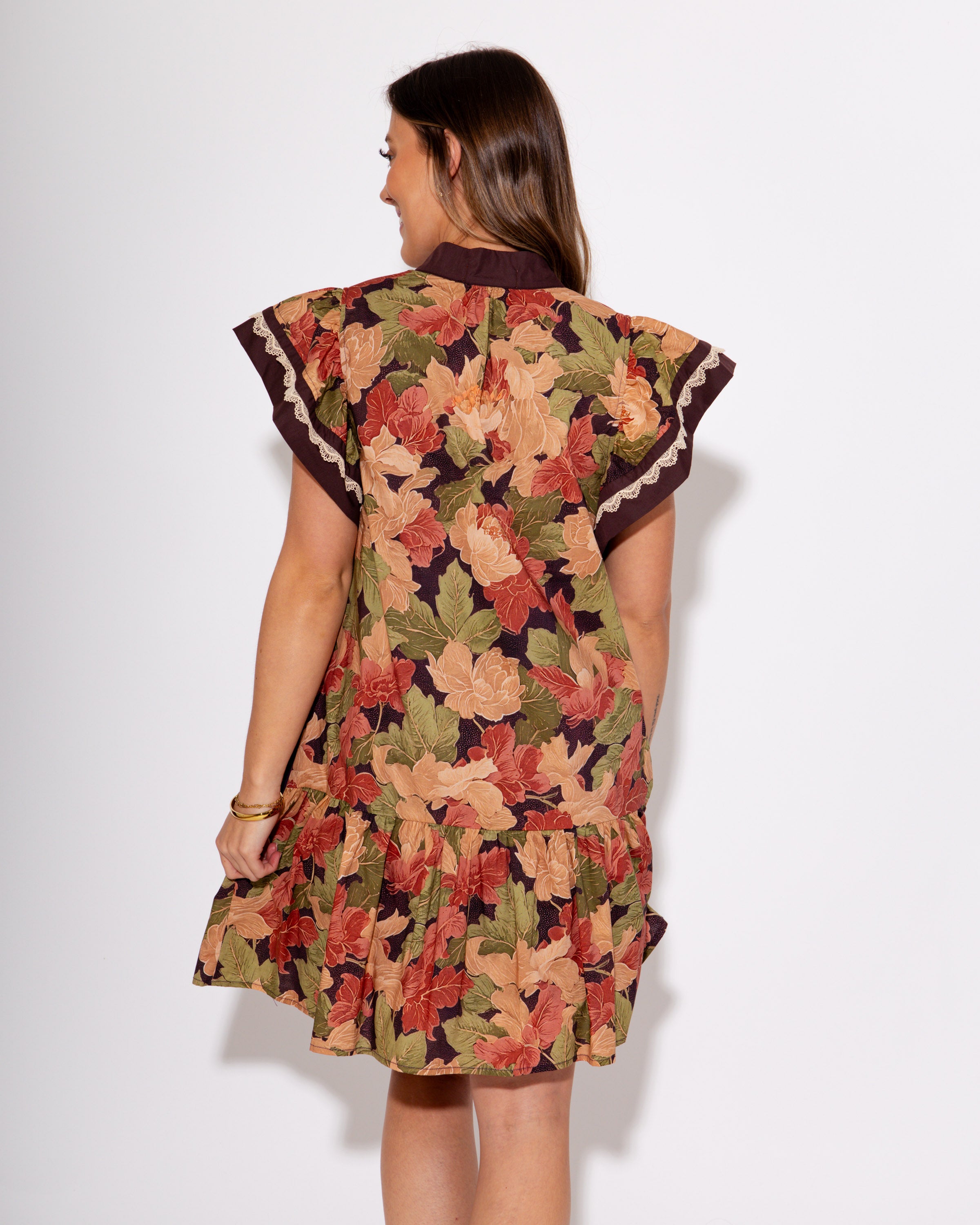 Muted Garden Mini Dress