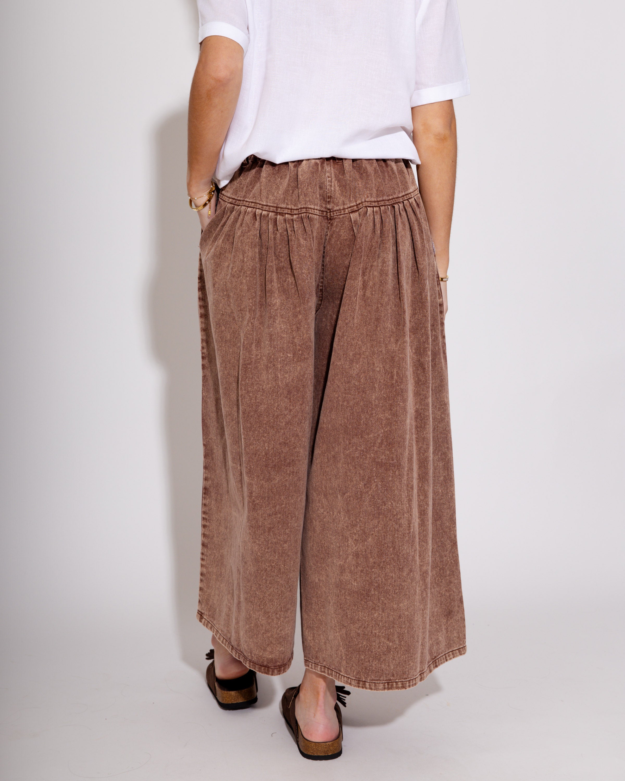 Polished in Pleats Wide Leg Pants