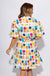 Ivy Jane Tulips in a Row floral dress, luxury women's boutique midi dress at Gaudie & Co