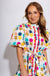 Ivy Jane Tulips in a Row floral dress, luxury women's boutique midi dress at Gaudie & Co