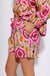 Ivy Jane Ikat Shorts Pink Green Pattern - Gaudie & Co. Nederland TX Boutique