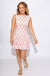 Pink Floral Lace Trim Ruffle Tiered Mini Dress - Pretty Follies - Gaudie & Co. TX Boutique