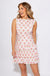 Pink Floral Lace Trim Ruffle Tiered Mini Dress - Pretty Follies - Gaudie & Co. TX Boutique