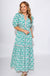 Ivy Jane Garden Trellis Green Midi Dress - Gaudie & Co. Southeast Texas Boutique