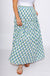 Blue Floral Peplum Top Maxi Skirt Set - JODIFL - Gaudie & Co. Southeast Texas Boutique