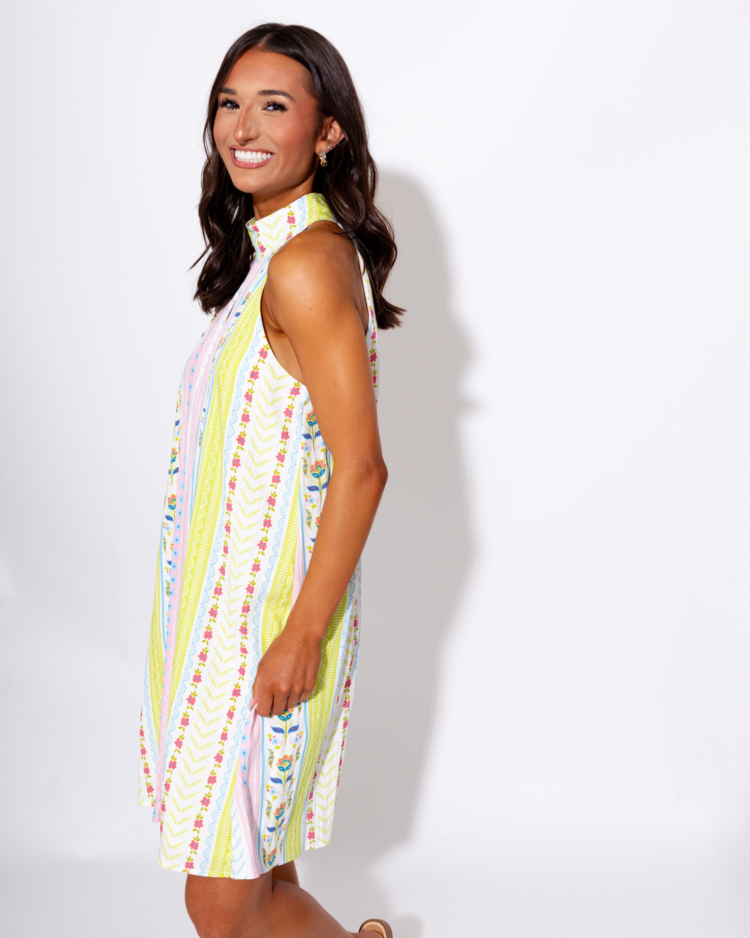 Summer Pastel Stripe Mini