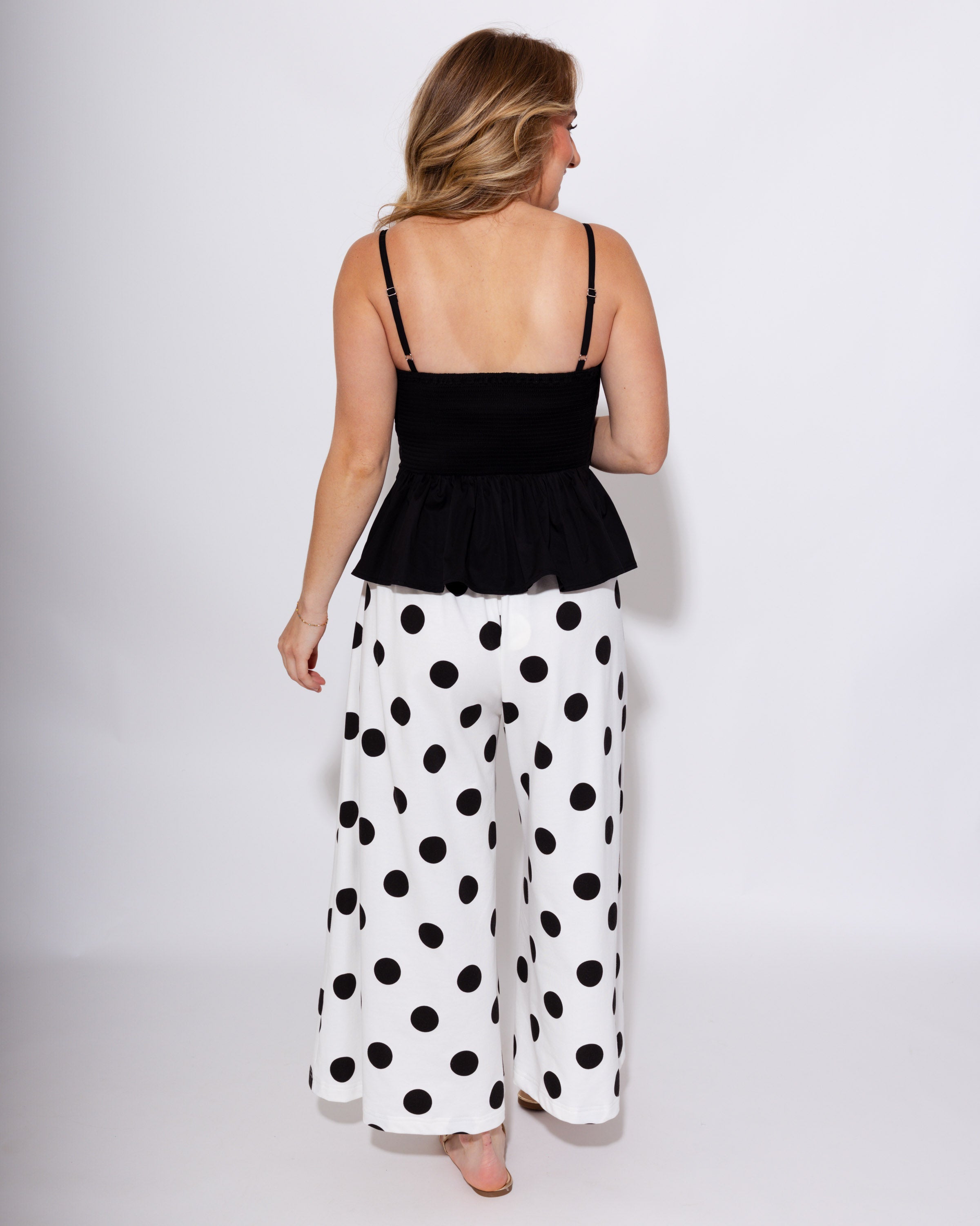 Polka Dot Pull-on Pants