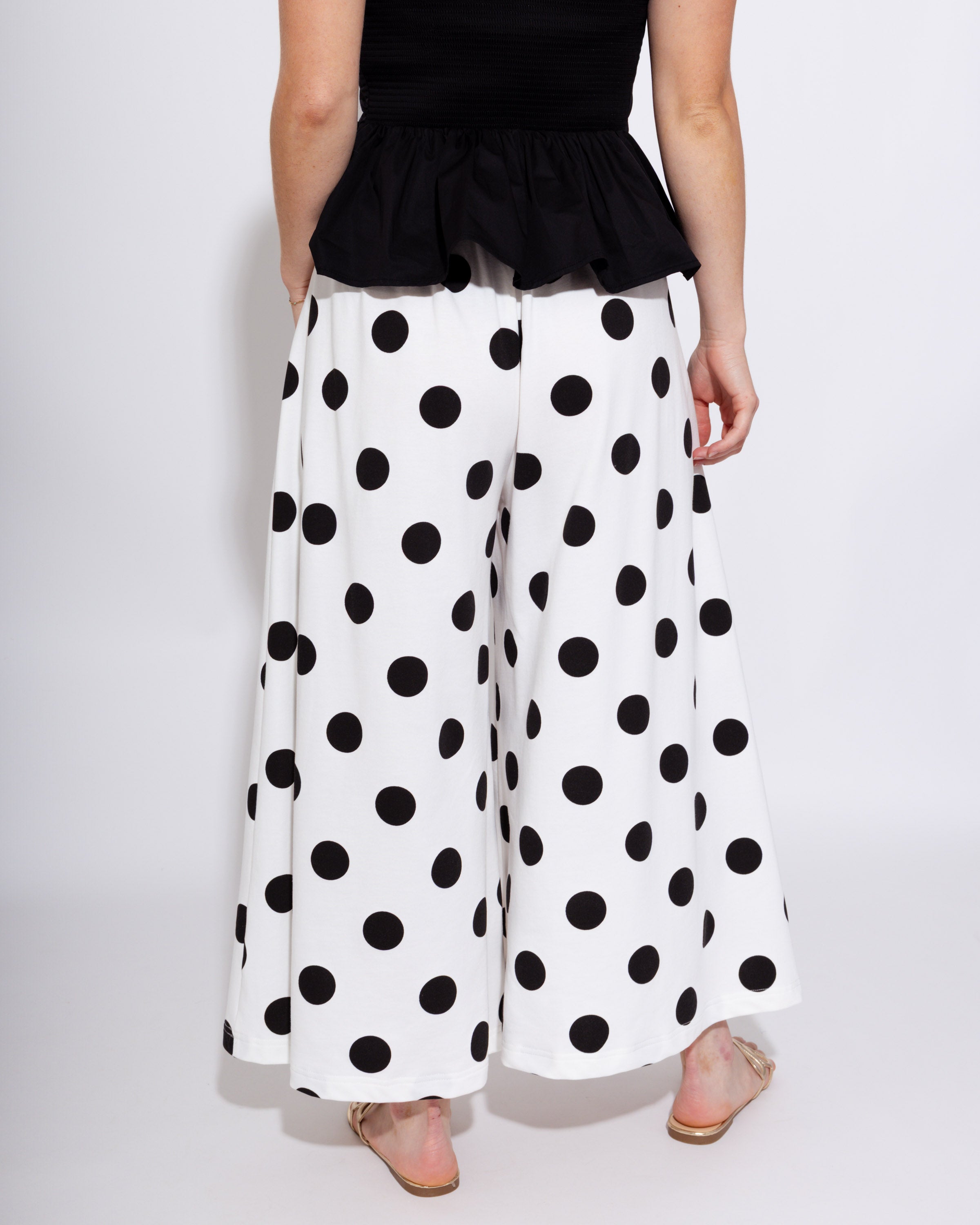 Polka Dot Pull-on Pants