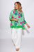 Mixed Floral Stripe Button Down Blouse - Umgee - Gaudie & Co. Nederland TX Boutique