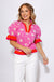 Colorblock Floral Embroidered Eyelet Top - Voy - Gaudie & Co. Texas Boutique