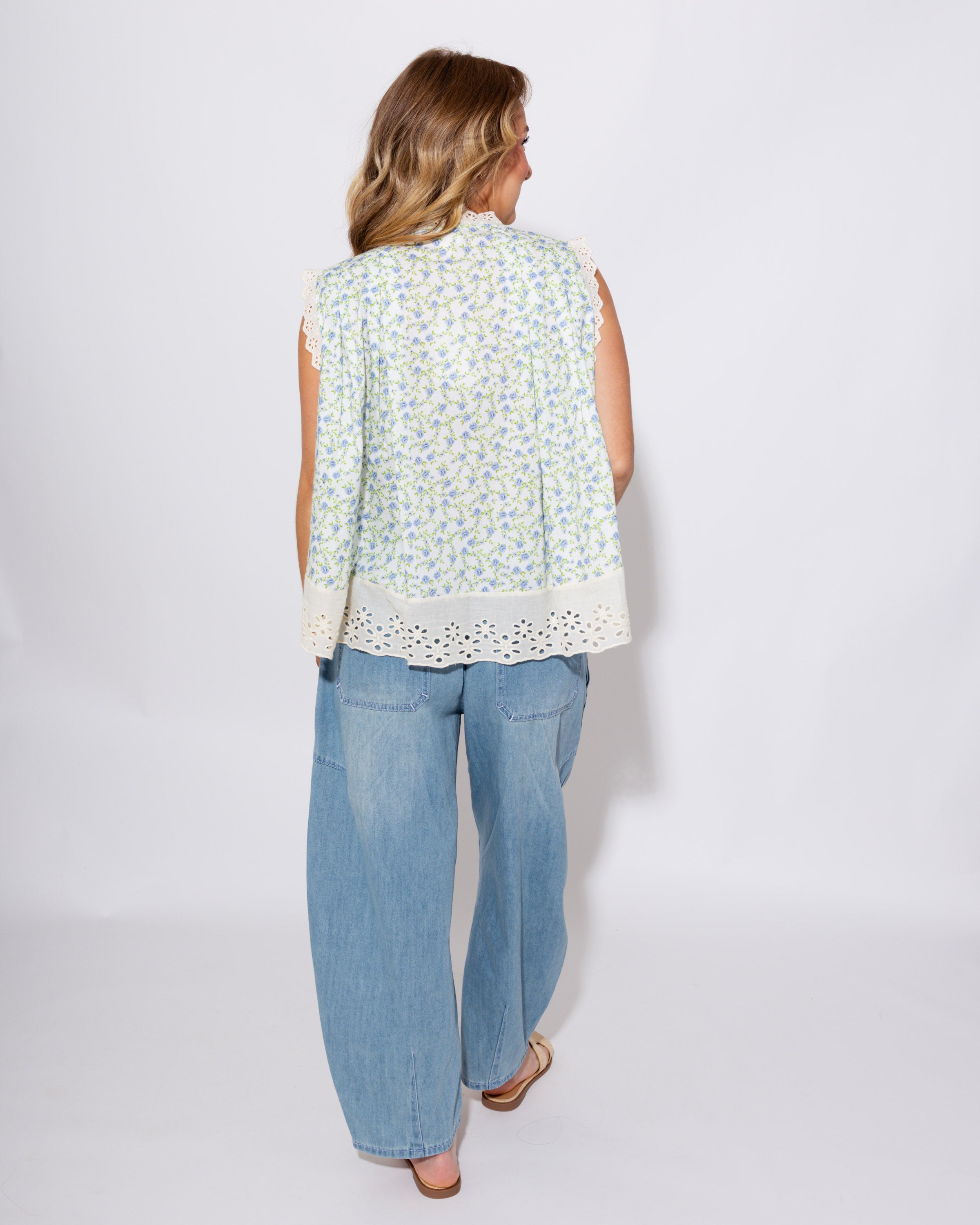 Garden Grace Floral Top