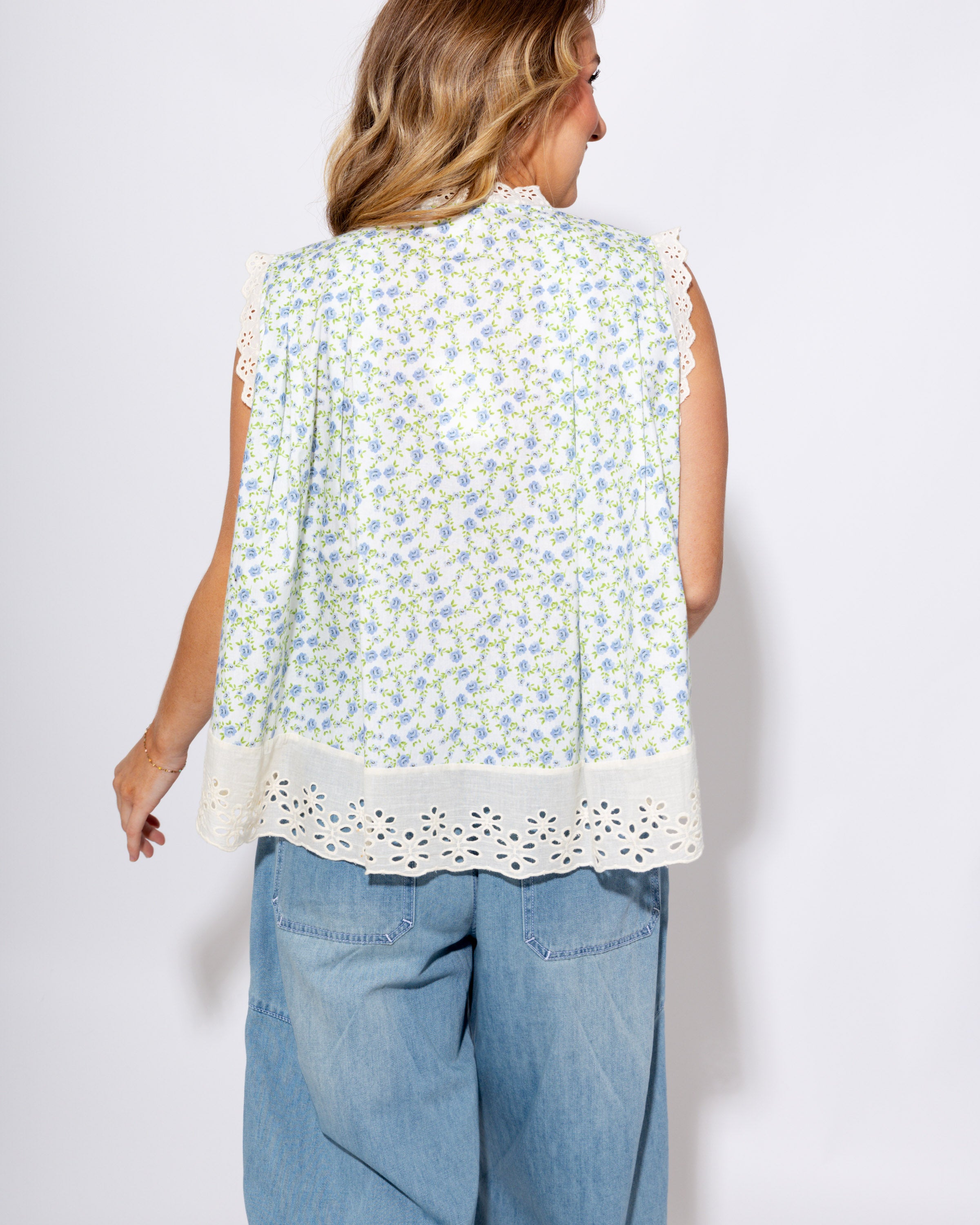 Garden Grace Floral Top