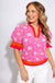 Colorblock Floral Embroidered Eyelet Top - Voy - Gaudie & Co. Texas Boutique