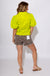 High Rise Leopard Drawstring Shorts - Vervet - Gaudie & Co. Nederland TX Boutique