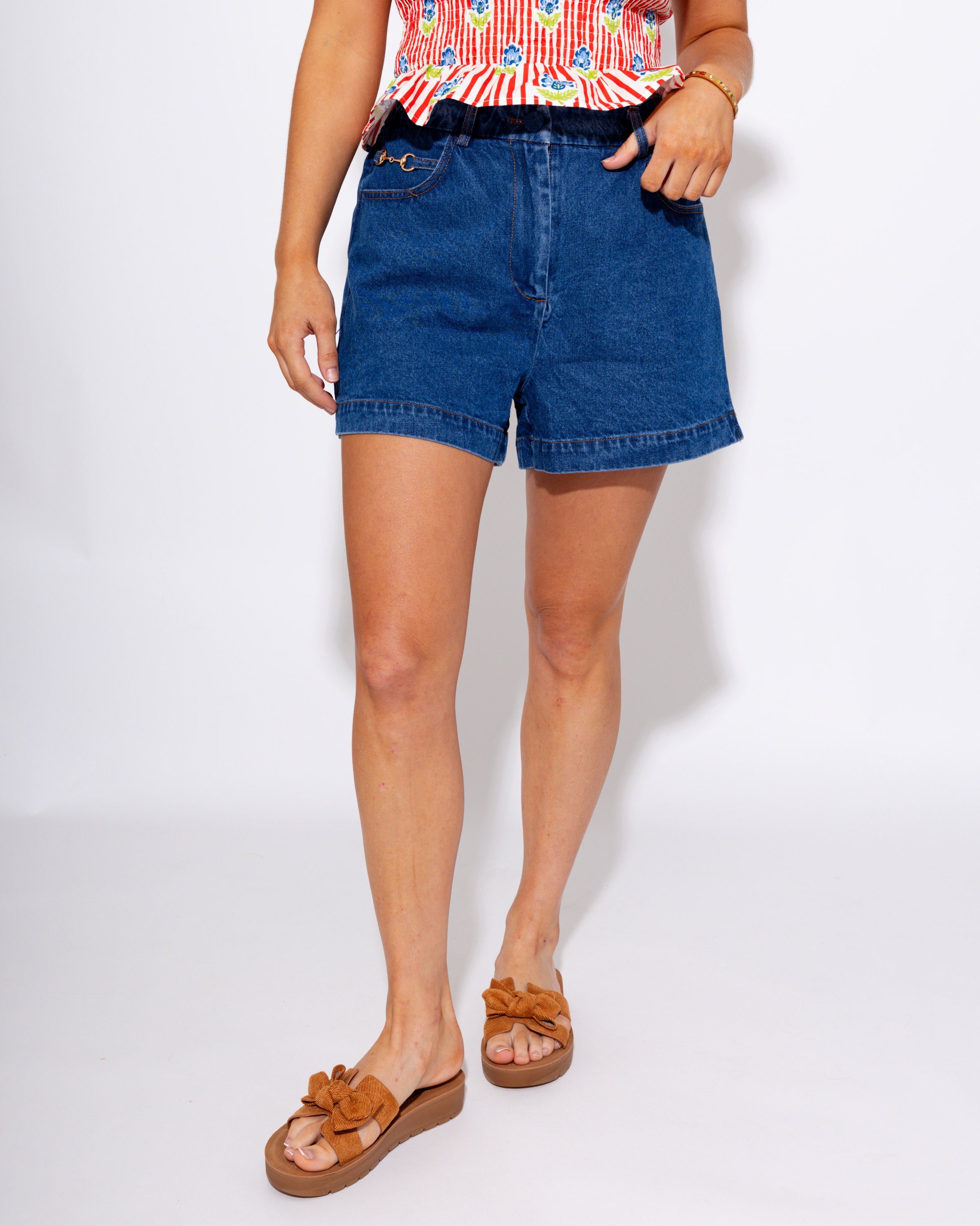 The Blue Jean Babe Shorts