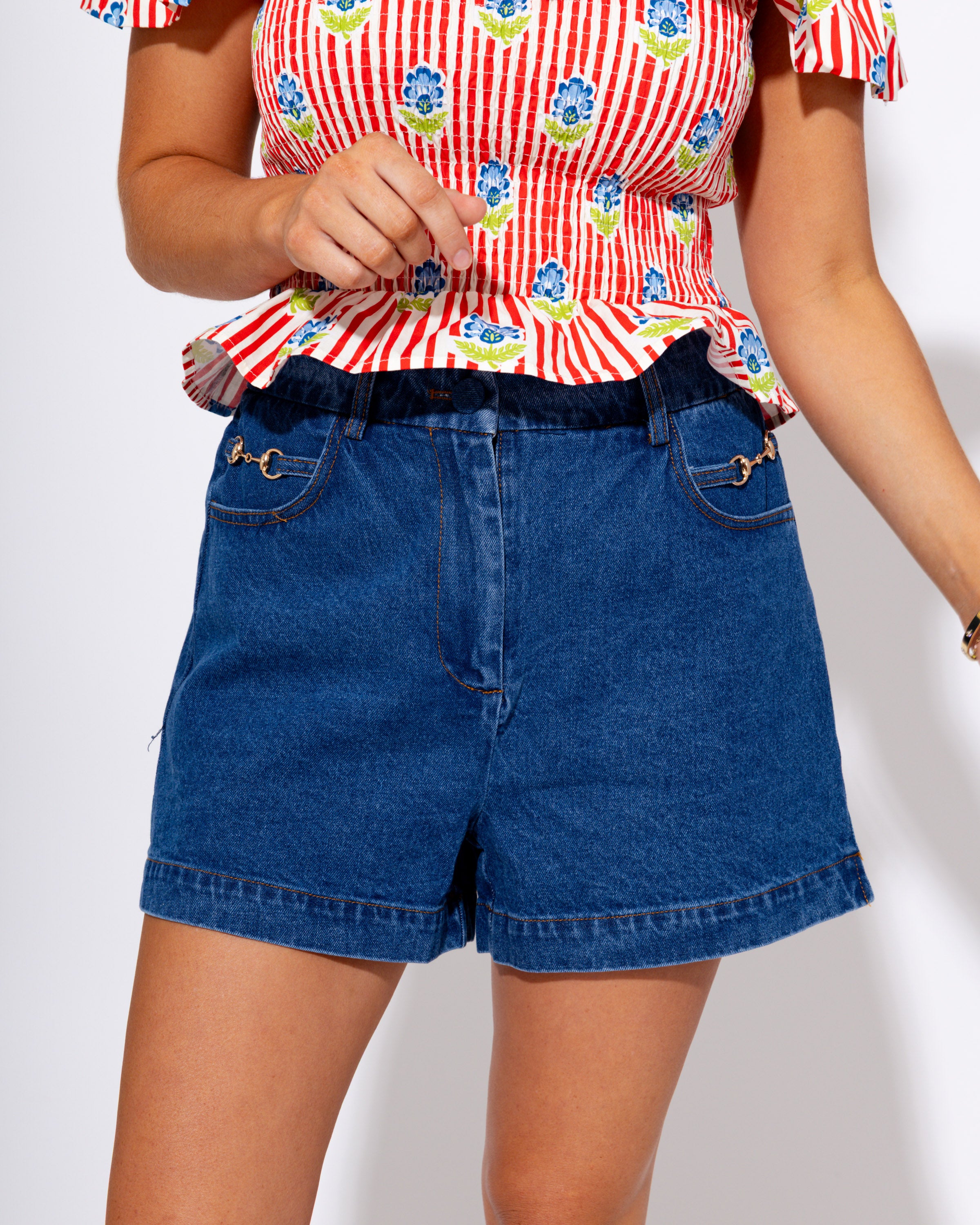 The Blue Jean Babe Shorts