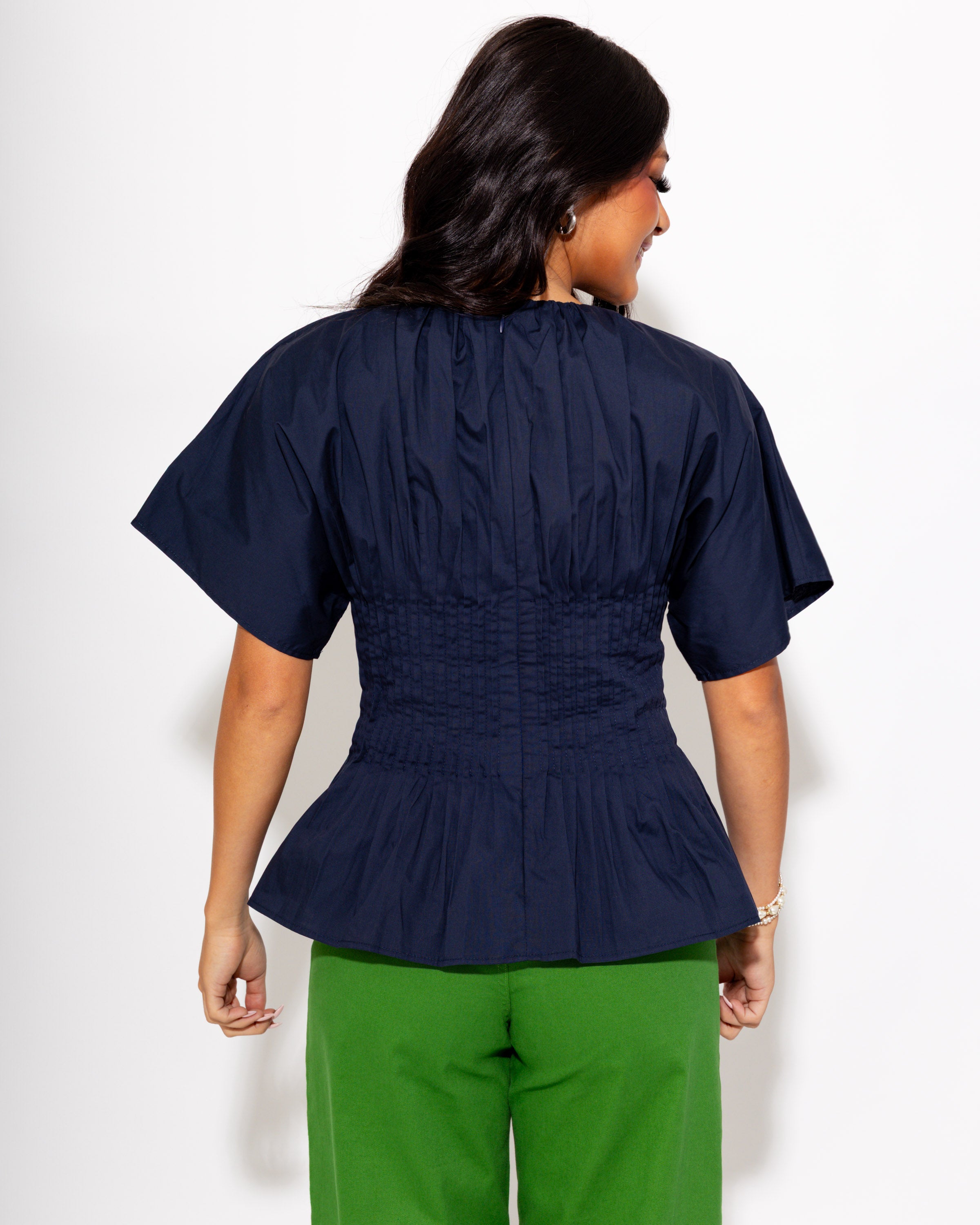 Everyday Elegance Peplum Top