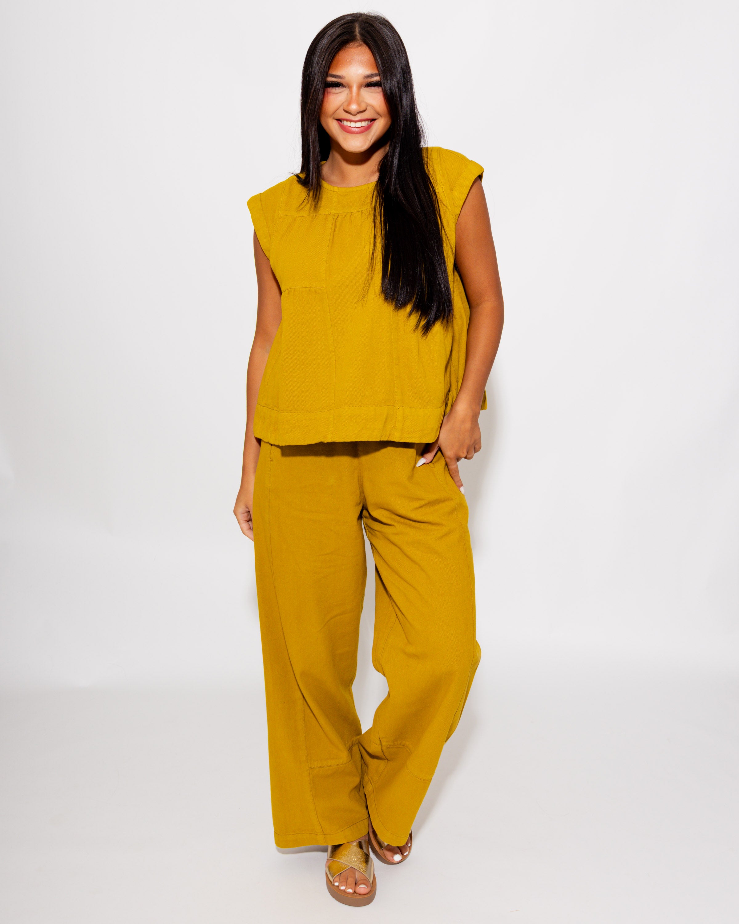 Ivy Jane | Patched Swing Top