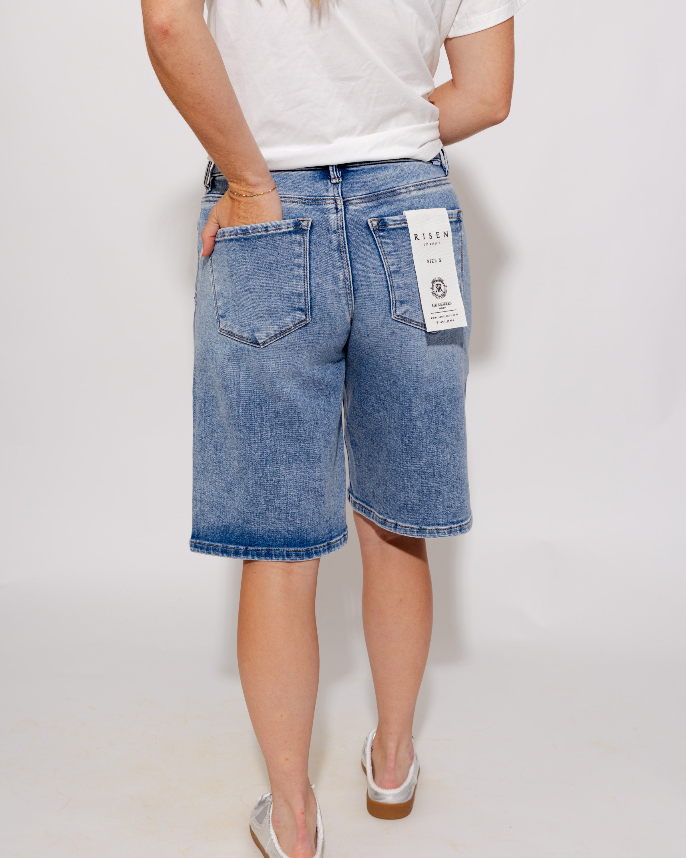 Shadow Wash Slouchy Jorts