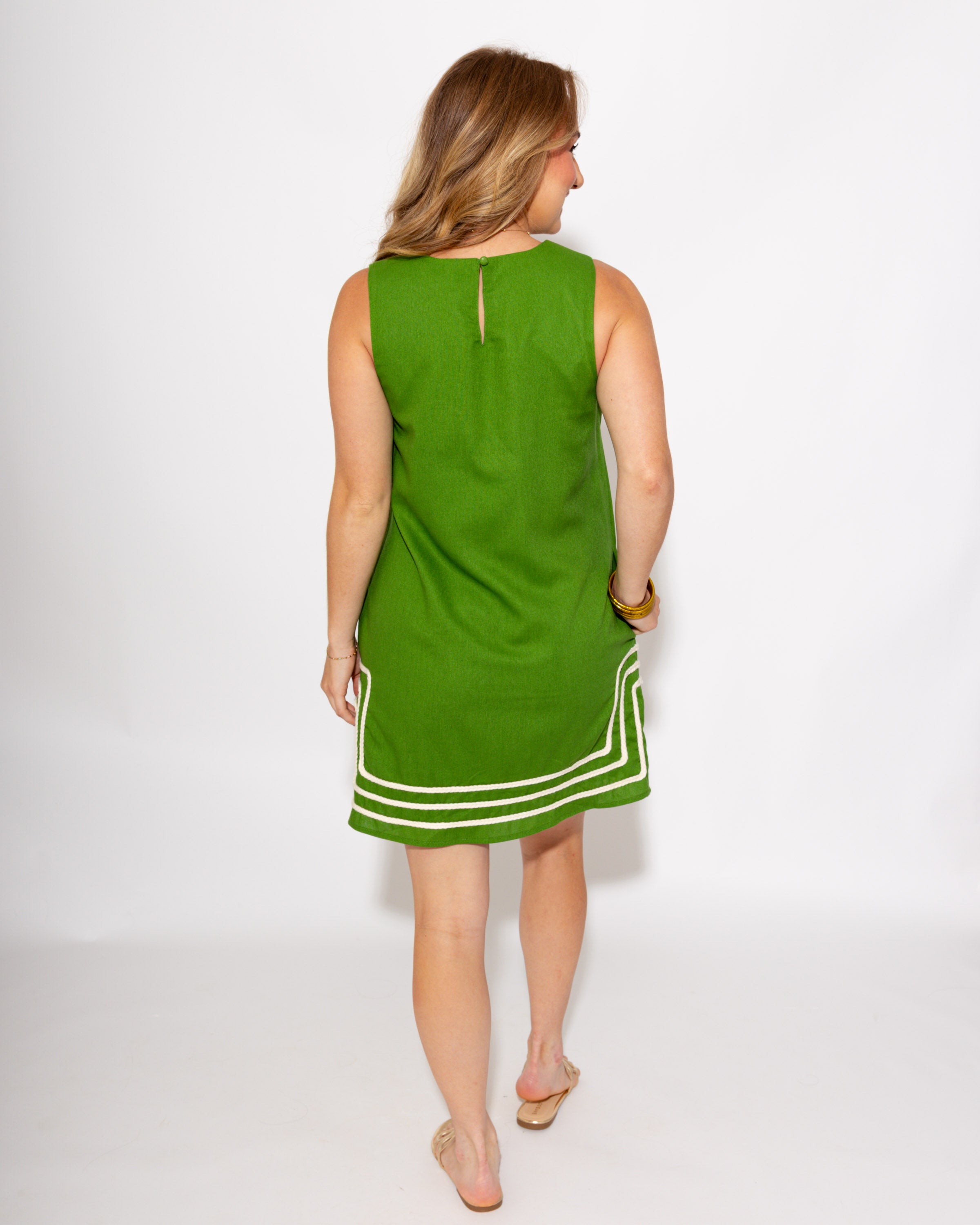 Braided Detail Mini Dress