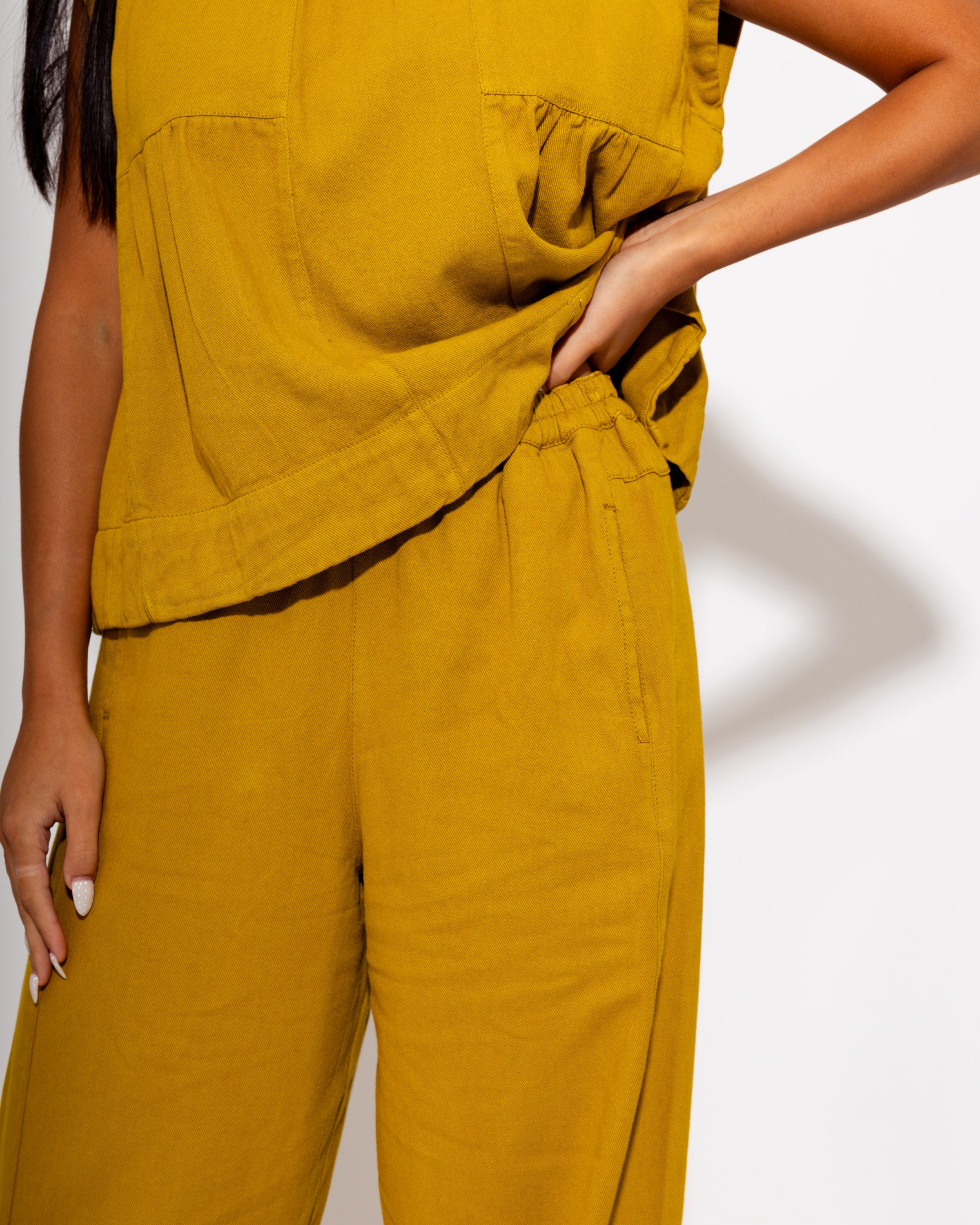 Ivy Jane | Barrel Pant in Ochre